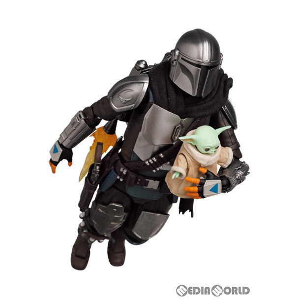 【中古即納】[FIG] マフェックス No.200 MAFEX THE MANDALORIAN(マンダロリアン) Ver.2.0 STAR WARS(スター・ウォーズ) ザ・マンダロリアン 完成品 可動フィギュア メディコム・トイ(20240218)