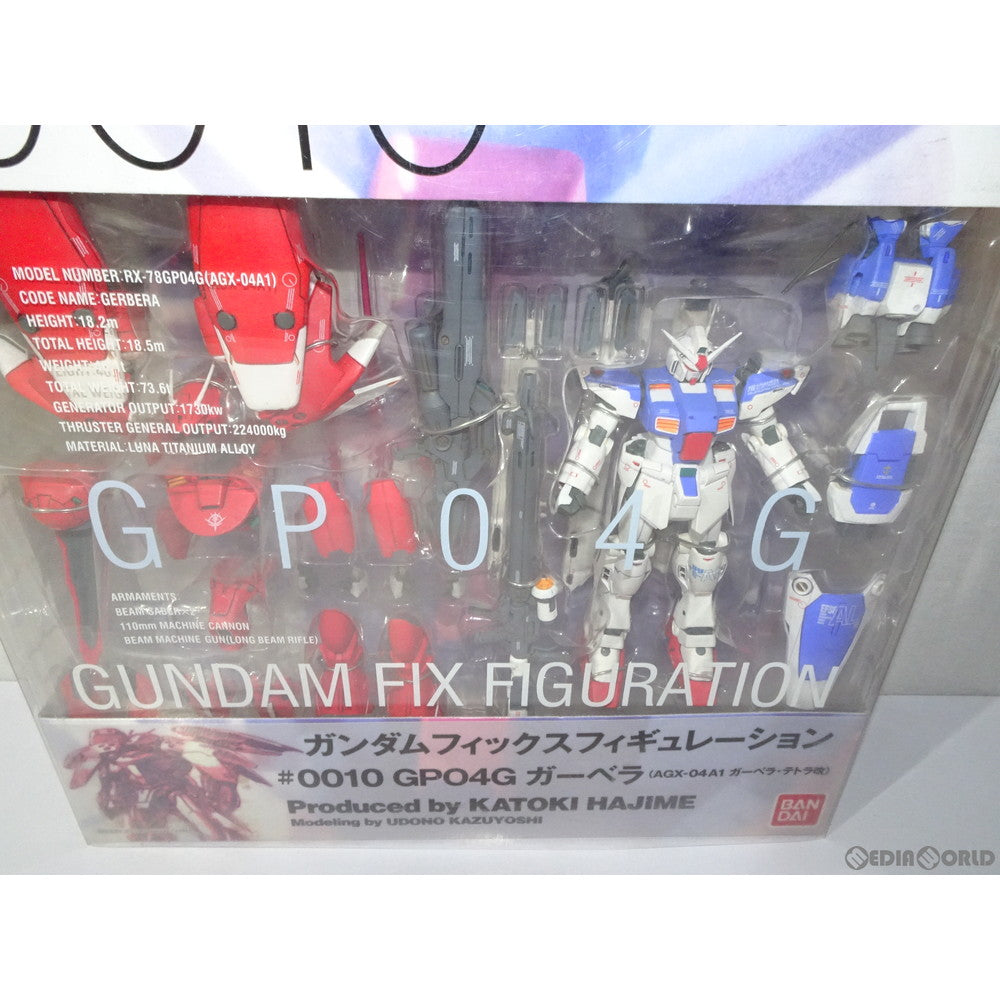 【中古即納】[FIG] GUNDAM FIX FIGURATION #0010 GP-04G ガーベラ[AGX-04A1 ガーベラ・テトラ改] 機動戦士ガンダム0083 STARDUST MEMORY 完成品 可動フィギュア バンダイ(20020927)