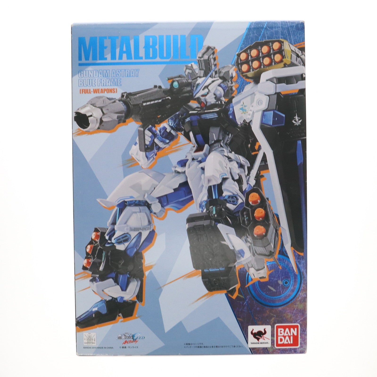 【中古即納】[FIG] METAL BUILD ガンダムアストレイ ブルーフレーム(フル・ウェポン装備) 機動戦士ガンダムSEED ASTRAY(シード アストレイ) 完成品 可動フィギュア バンダイ(20161210)