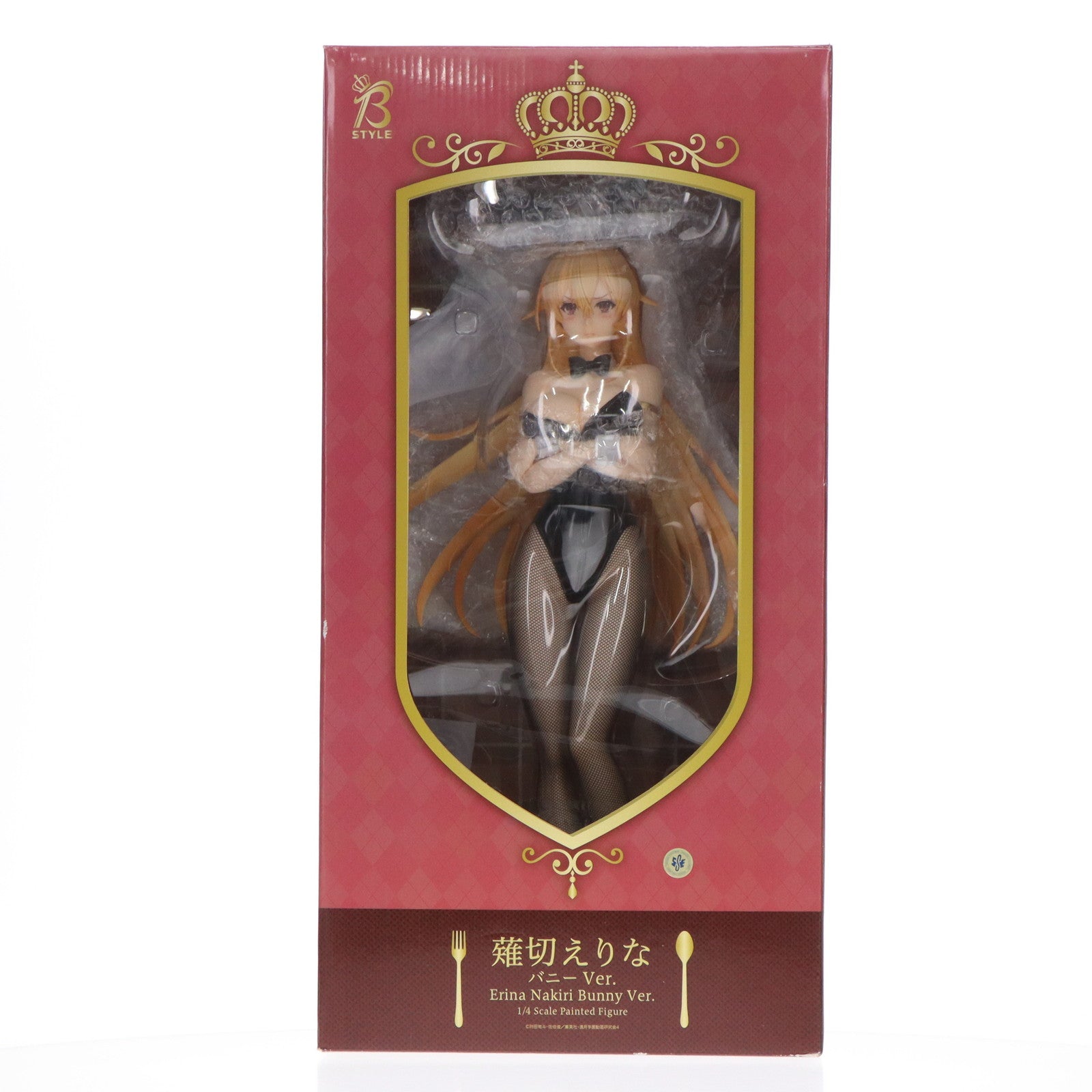 【中古即納】[FIG] B-style 薙切えりな(なきりえりな) バニーVer. 食戟のソーマ 1/4 完成品 フィギュア FREEing(フリーイング)(20200718)