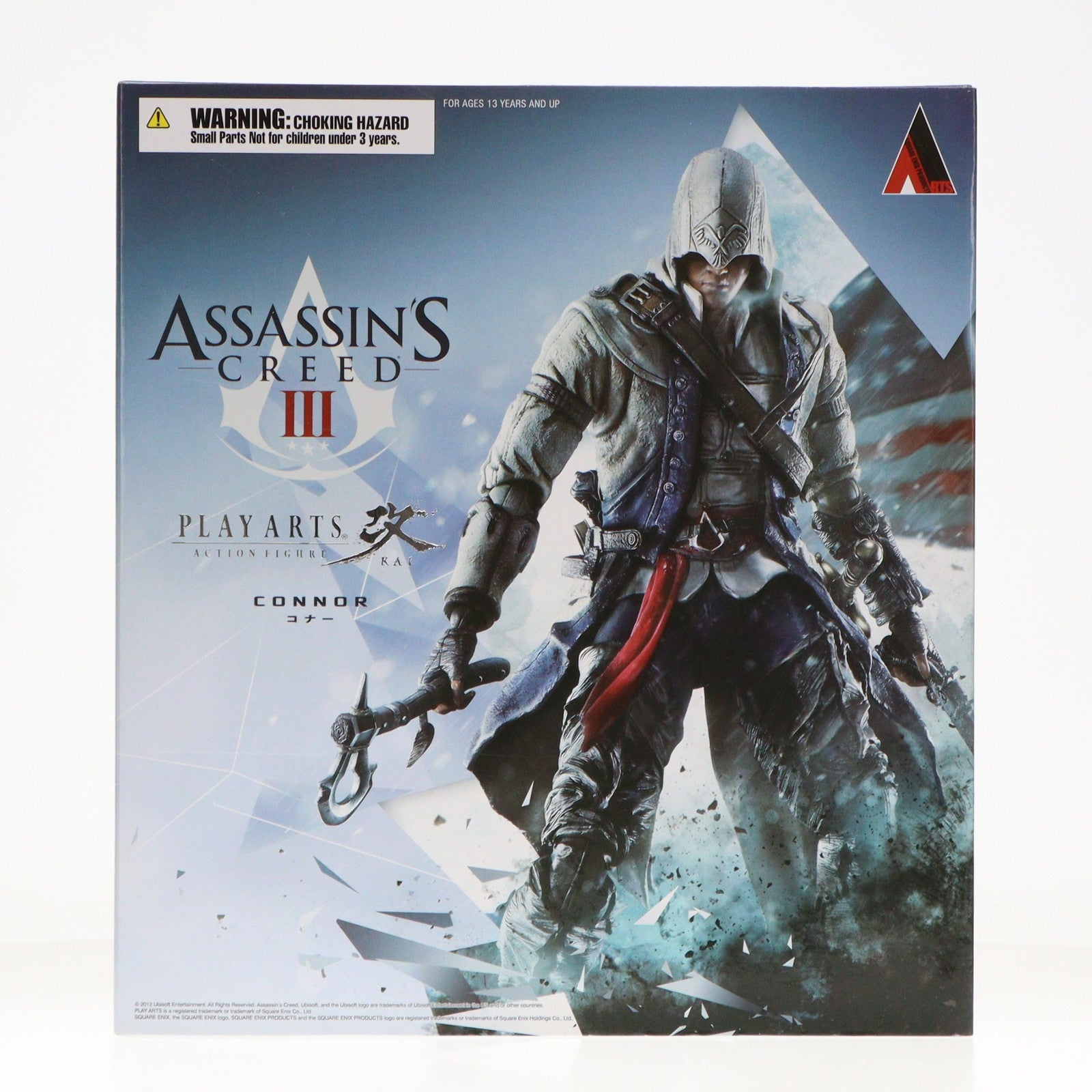 【中古即納】[FIG] PLAY ARTS改(プレイアーツ改) コナー ASSASSIN`S CREED III(アサシン クリード3) 完成品 フィギュア スクウェア・エニックス(20140620)