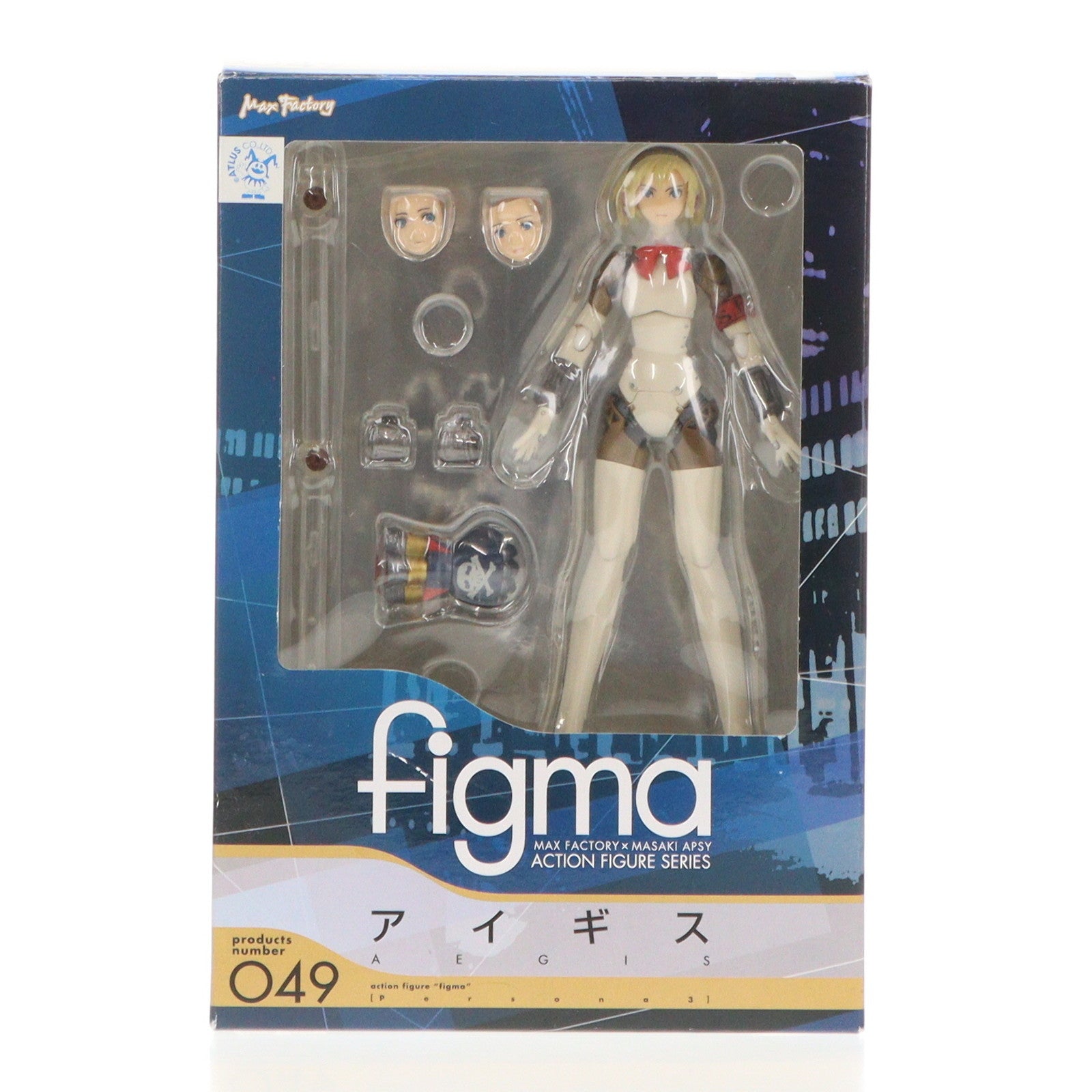 【中古即納】[FIG] figma(フィグマ) 049 アイギス ペルソナ3 完成品 可動フィギュア マックスファクトリー(20101216)