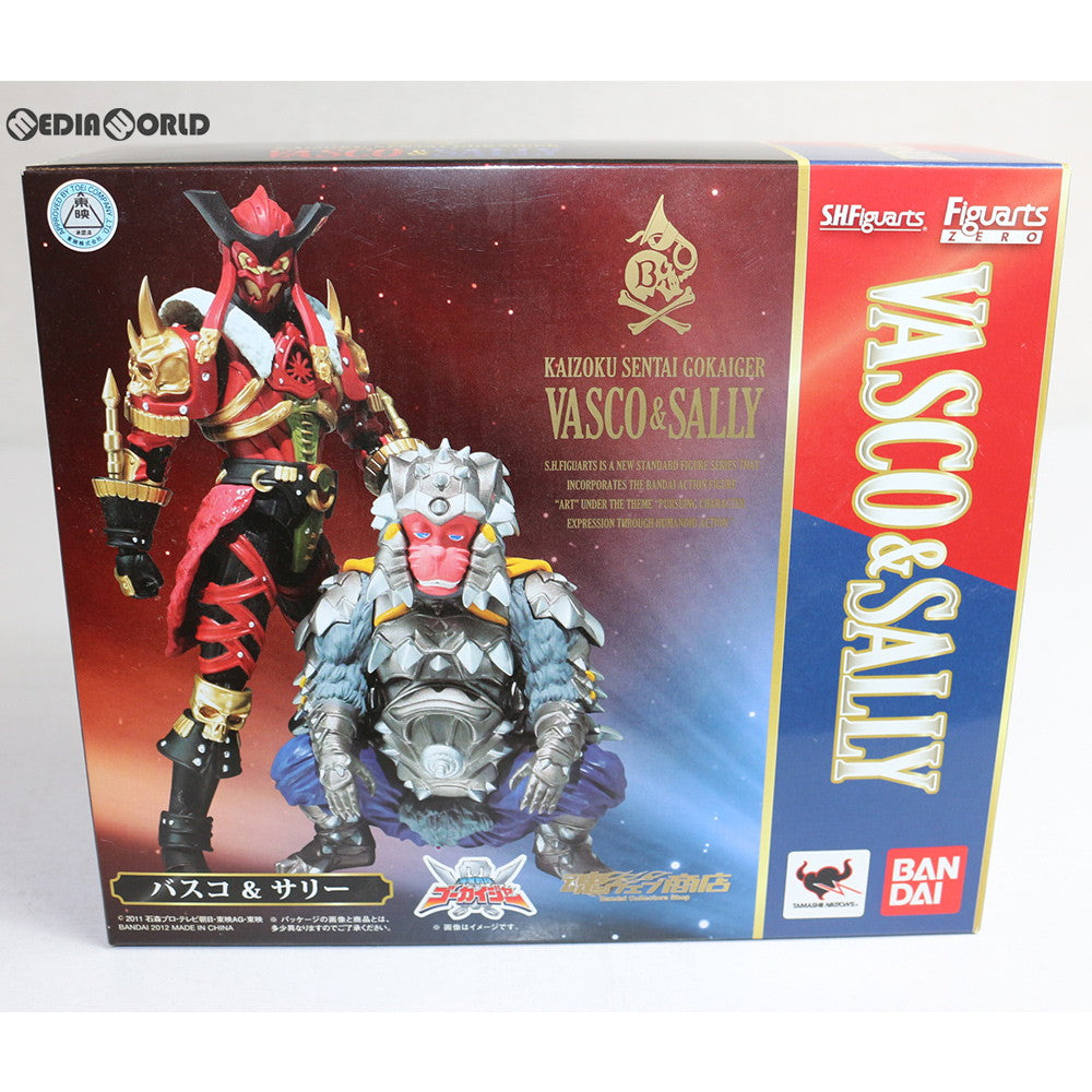 【中古即納】[FIG] 魂ウェブ商店限定 S.H.Figuarts(フィギュアーツ) バスコ&サリー 海賊戦隊ゴーカイジャー 完成品 可動フィギュア バンダイ(20121225)