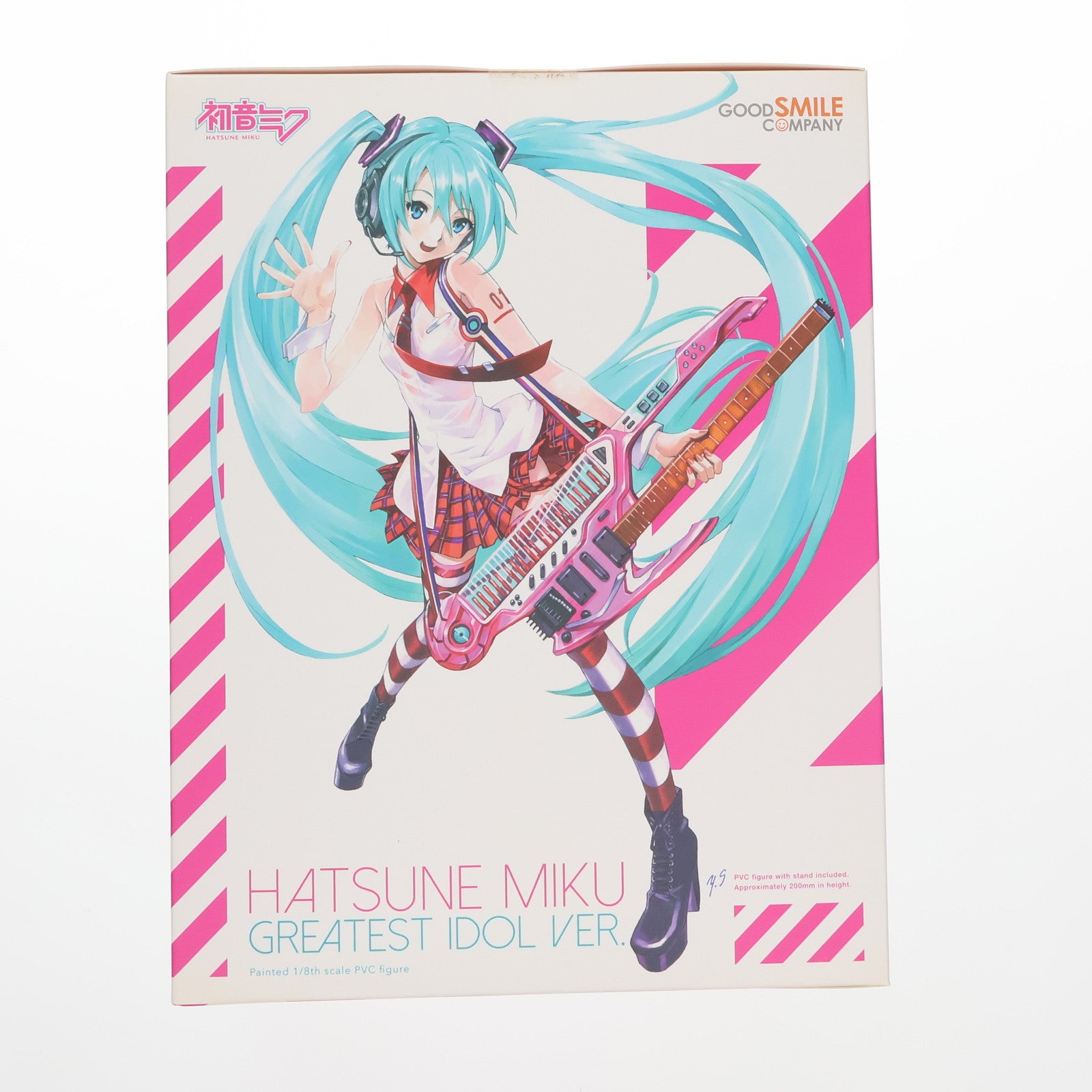 【中古即納】[FIG] 初音ミク グレイテスト・アイドルVer. キャラクター・ボーカル・シリーズ01 初音ミク 1/8 完成品 フィギュア グッドスマイルカンパニー(20160618)