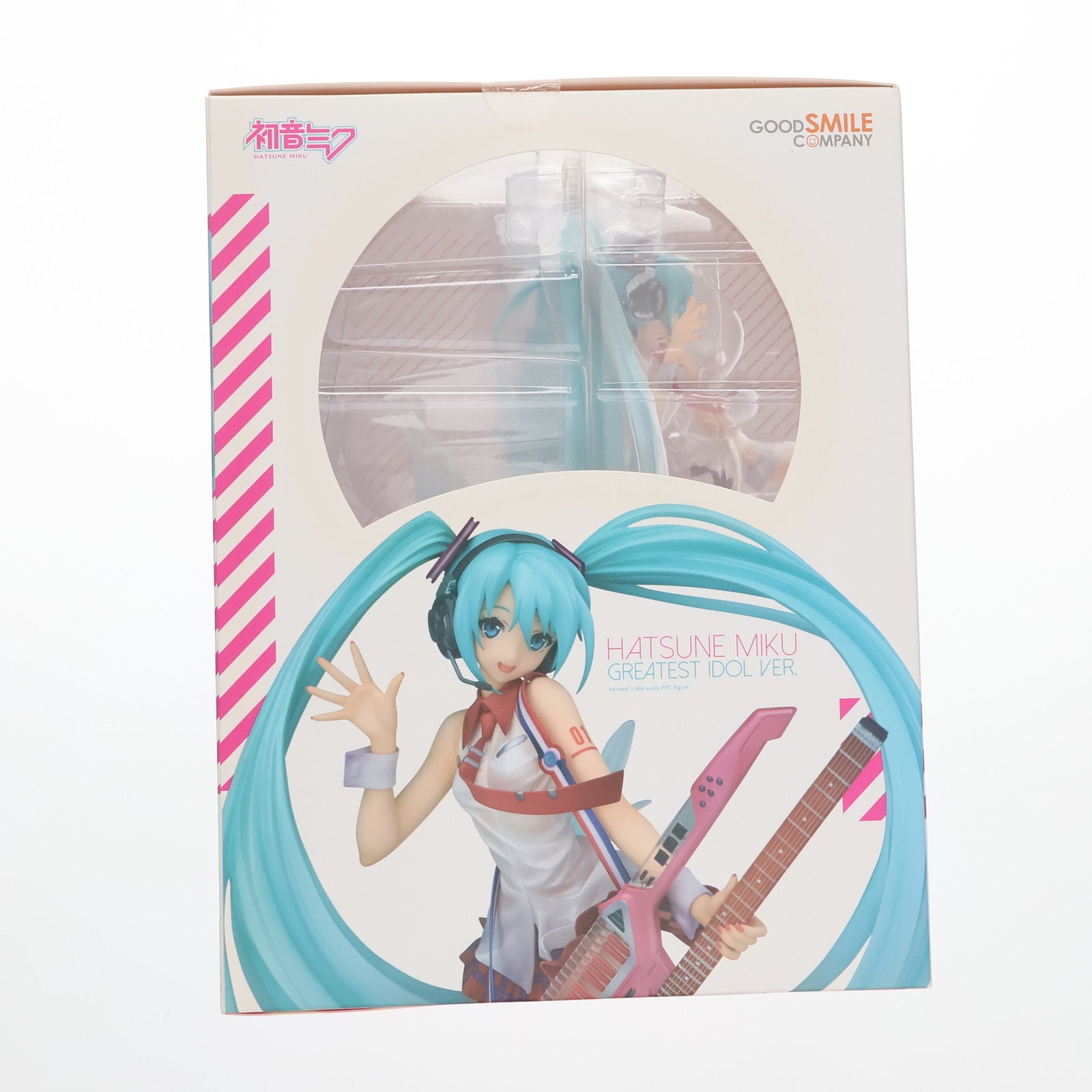 【中古即納】[FIG] 初音ミク グレイテスト・アイドルVer. キャラクター・ボーカル・シリーズ01 初音ミク 1/8 完成品 フィギュア グッドスマイルカンパニー(20160618)