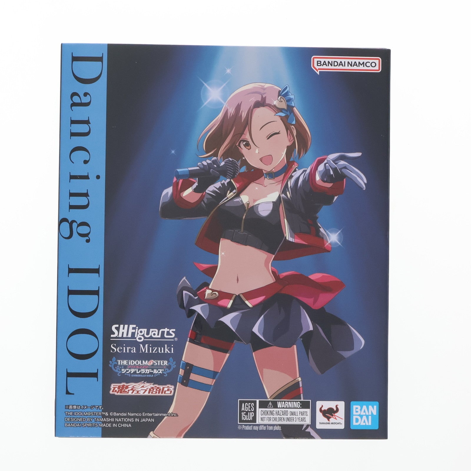 【中古即納】[FIG] 魂ウェブ商店限定特典付属 S.H.Figuarts(フィギュアーツ) 水木聖來(みずきせいら) アイドルマスター シンデレラガールズ 完成品 可動フィギュア バンダイスピリッツ(20240229)