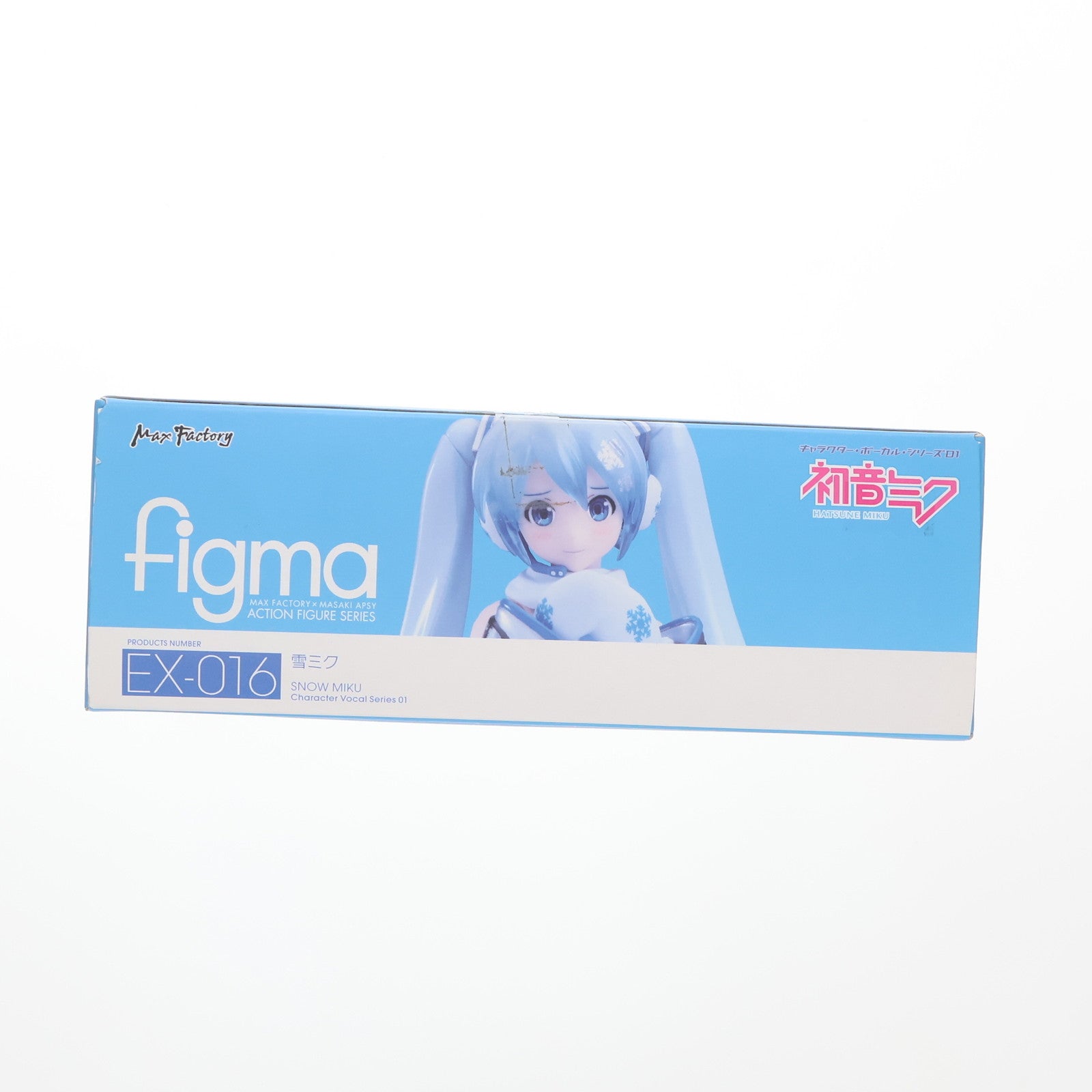 【中古即納】[FIG] figma(フィグマ) EX-016 雪ミク キャラクター・ボーカル・シリーズ01 初音ミク 完成品 可動フィギュア ワンフェス2014冬&GOODSMILE ONLINE SHOP限定 マックスファクトリー(20140209)