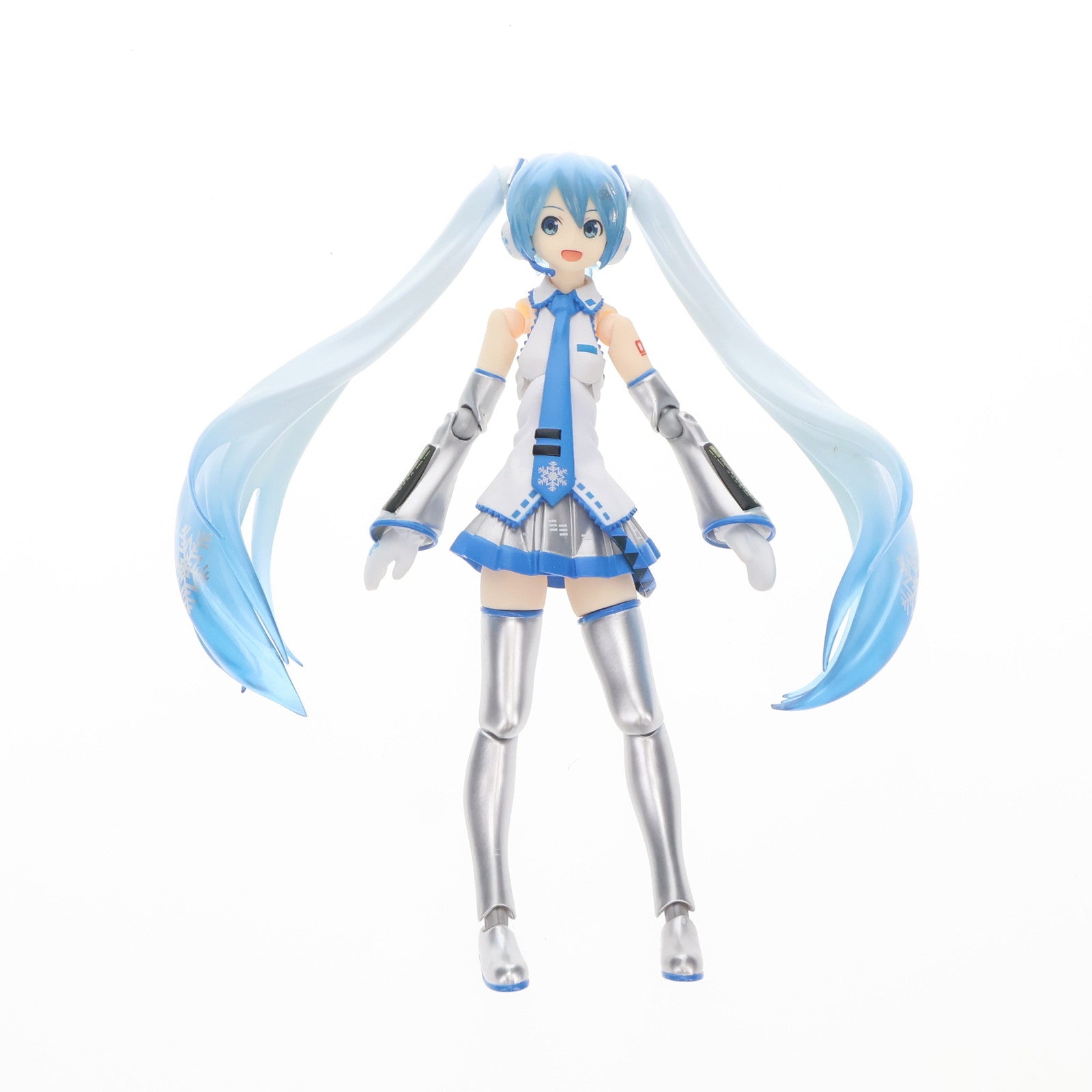 【中古即納】[FIG] figma(フィグマ) EX-016 雪ミク キャラクター・ボーカル・シリーズ01 初音ミク 完成品 可動フィギュア ワンフェス2014冬&GOODSMILE ONLINE SHOP限定 マックスファクトリー(20140209)