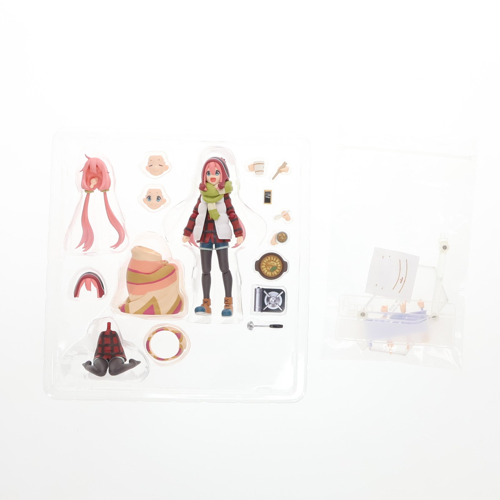 【中古即納】[FIG] figma(フィグマ) 519-DX 各務原なでしこ(かがみはらなでしこ) DXエディション ゆるキャン△ 完成品 可動フィギュア マックスファクトリー(20220116)