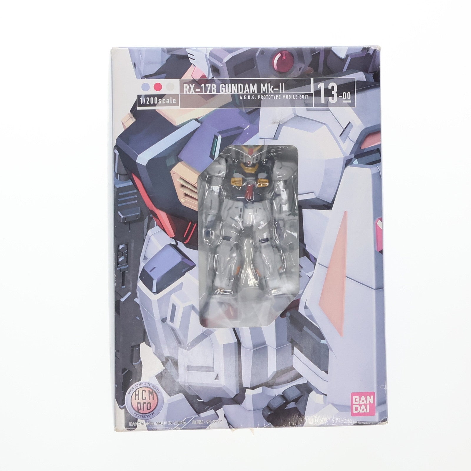 【中古即納】[FIG] HCM-Pro 13-00 RX-178 ガンダムMk-II(エゥーゴ) 機動戦士Zガンダム 1/200 完成品 可動フィギュア バンダイ(20050430)