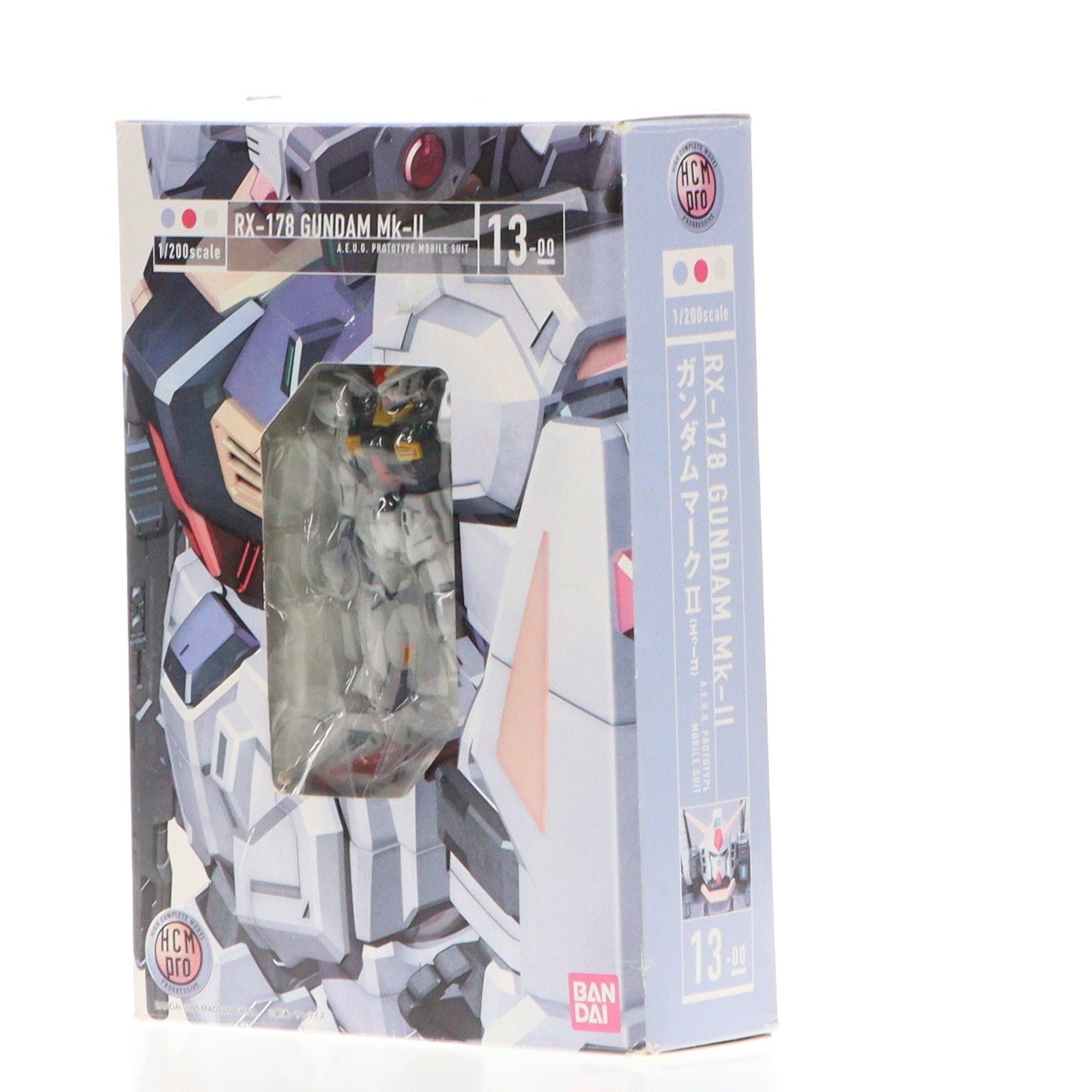 【中古即納】[FIG] HCM-Pro 13-00 RX-178 ガンダムMk-II(エゥーゴ) 機動戦士Zガンダム 1/200 完成品 可動フィギュア バンダイ(20050430)