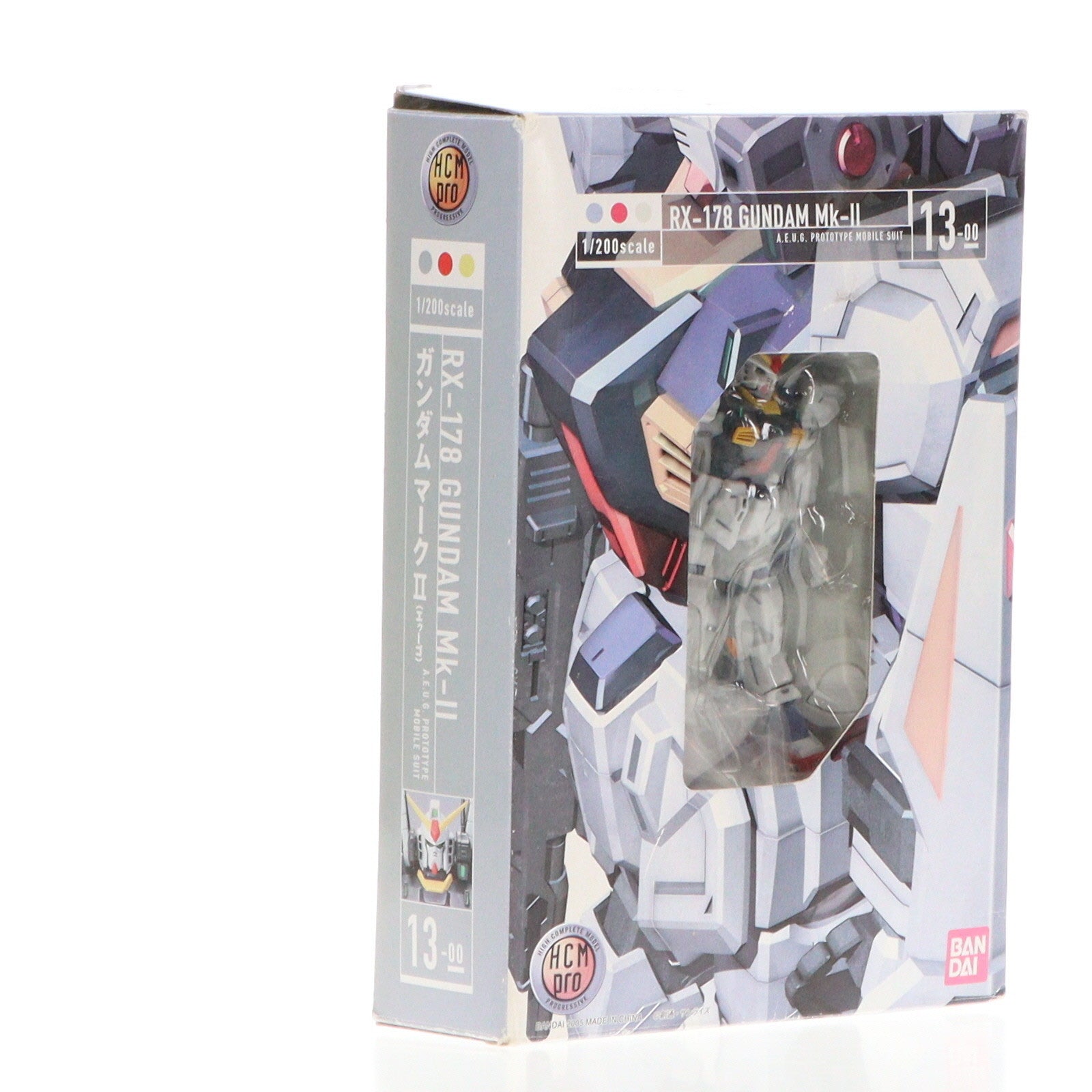 【中古即納】[FIG] HCM-Pro 13-00 RX-178 ガンダムMk-II(エゥーゴ) 機動戦士Zガンダム 1/200 完成品 可動フィギュア バンダイ(20050430)