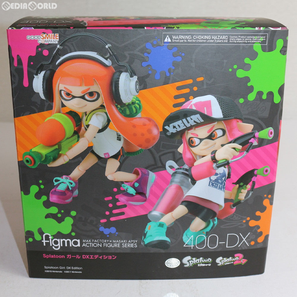 【中古即納】[FIG] figma(フィグマ) 400-DX Splatoon(スプラトゥーン) ガール DXエディション Splatoon/Splatoon2 完成品 可動フィギュア グッドスマイルカンパニー(20190531)