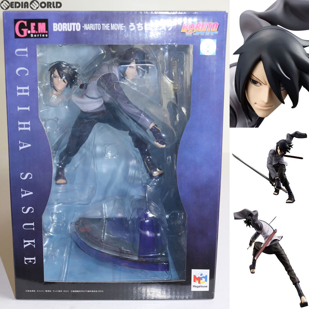 【中古即納】[FIG] 一部オンラインショップ限定 G.E.M.シリーズ うちはサスケ BORUTO(ボルト) -NARUTO THE MOVIE- 1/8 完成品 フィギュア メガハウス(20160831)