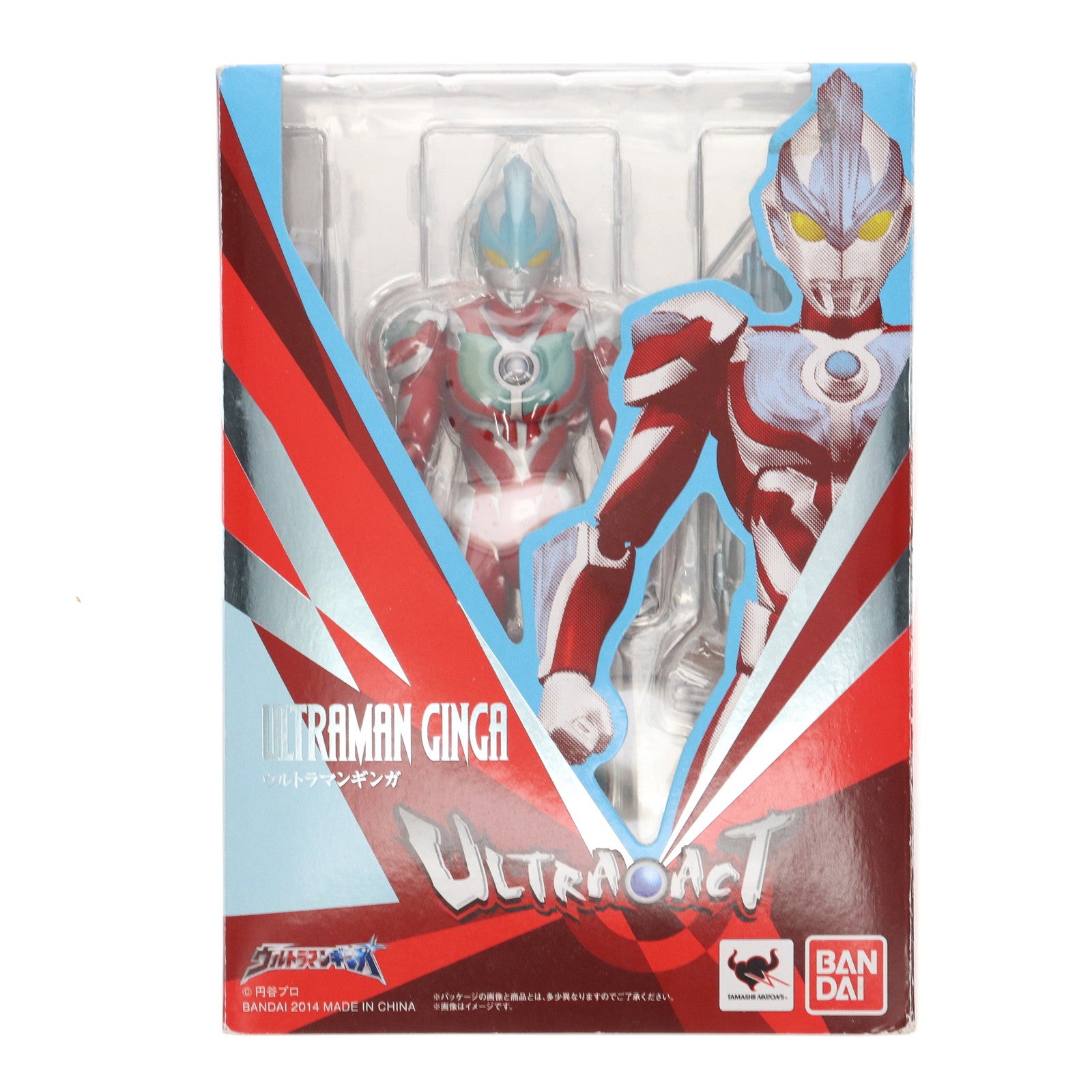 【中古即納】[FIG] ULTRA-ACT(ウルトラアクト) ウルトラマンギンガ 完成品 可動フィギュア バンダイ(20140621)