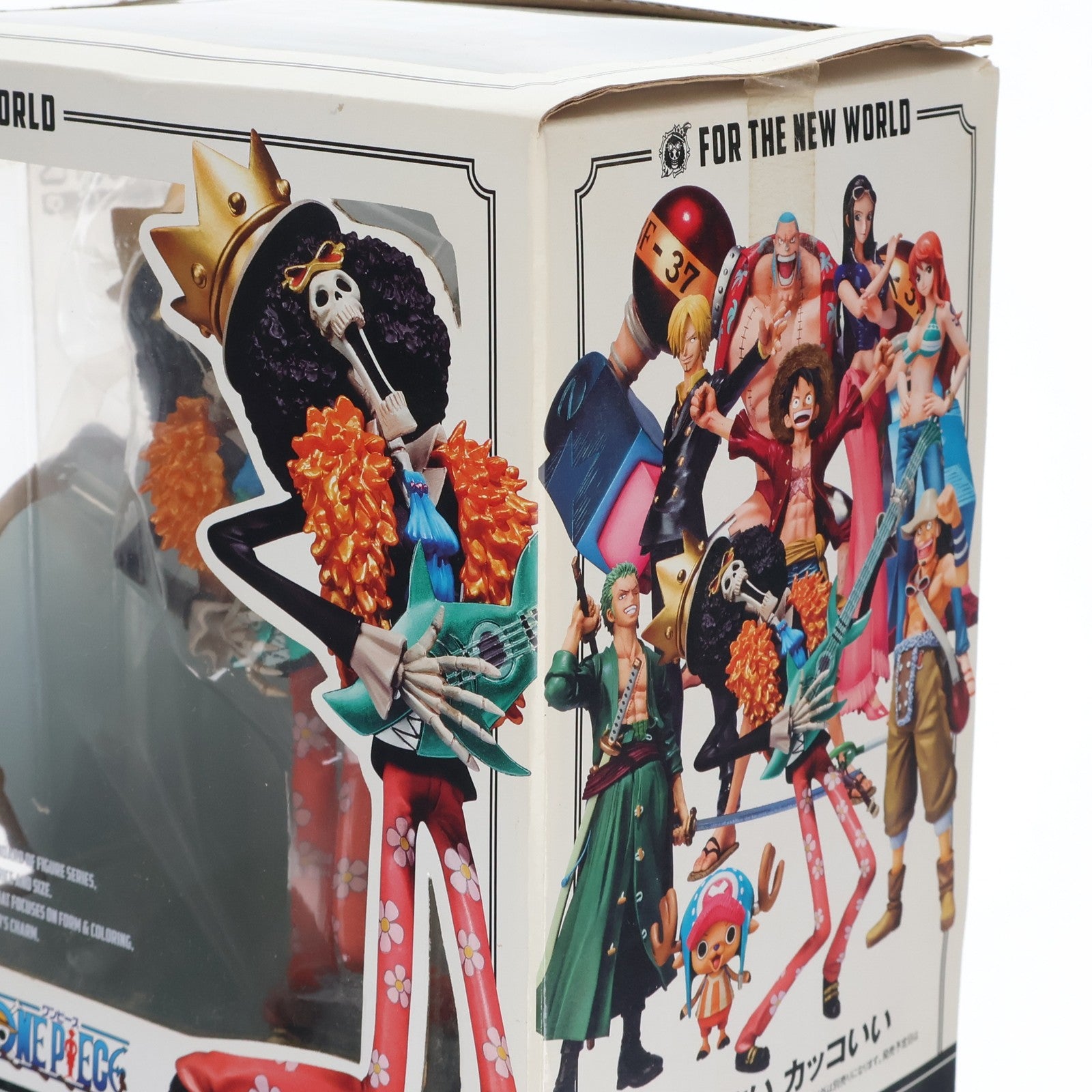 【中古即納】[FIG] フィギュアーツZERO ブルック(新世界Ver.) ONE PIECE(ワンピース) 完成品 フィギュア バンダイ(20111015)