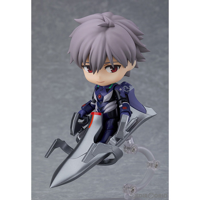 【中古即納】[FIG] (再販) ねんどろいど 1446 渚カヲル プラグスーツVer. ヱヴァンゲリヲン新劇場版 完成品 可動フィギュア グッドスマイルカンパニー(20240927)