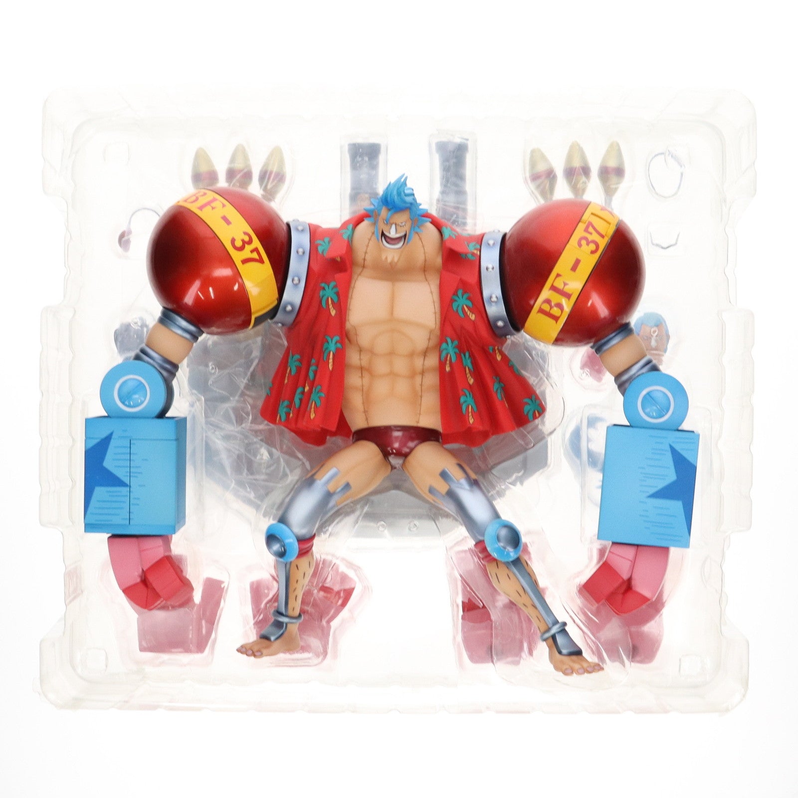 【中古即納】[FIG] Portrait.Of.Pirates P.O.P Sailing Again SA-MAXIMUM アーマード・フランキー ONE PIECE(ワンピース) 完成品 フィギュア 一部オンラインショップ限定 メガハウス(20130820)