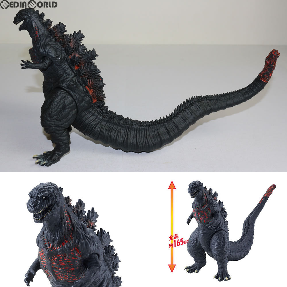 【中古即納】[SFT] ムービーモンスターシリーズ ゴジラ2016 シン・ゴジラ 完成品 ソフビフィギュア バンダイ(20160710)