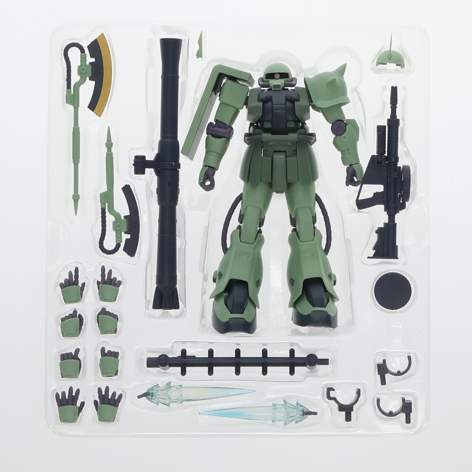 【中古即納】[FIG] ROBOT魂(SIDE MS) MS-06F-2 ザクII F2型 ver. A.N.I.M.E. 機動戦士ガンダム 完成品 可動フィギュア バンダイスピリッツ(20201114)