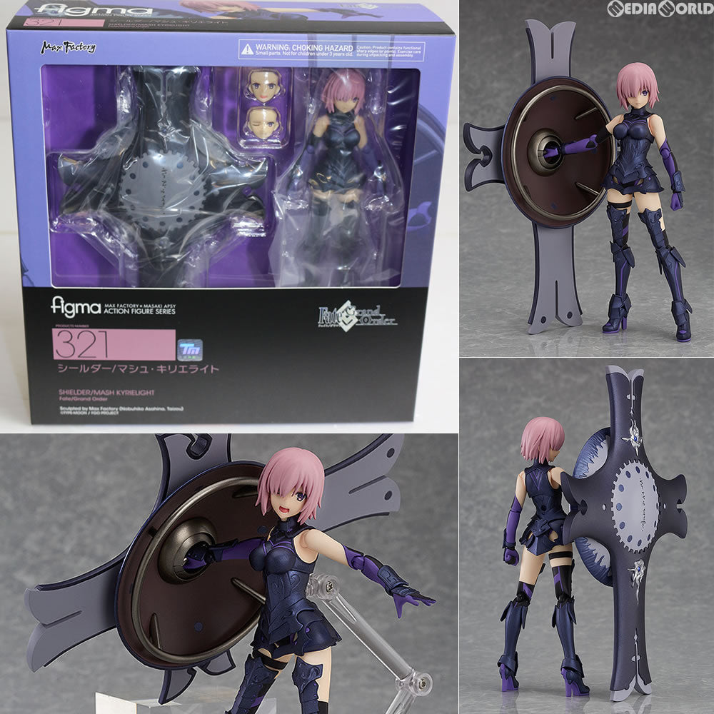 【中古即納】[FIG] figma(フィグマ) 321 シールダー/マシュ・キリエライト Fate/Grand Order(フェイト/グランドオーダー) 完成品 可動フィギュア マックスファクトリー(20180207)