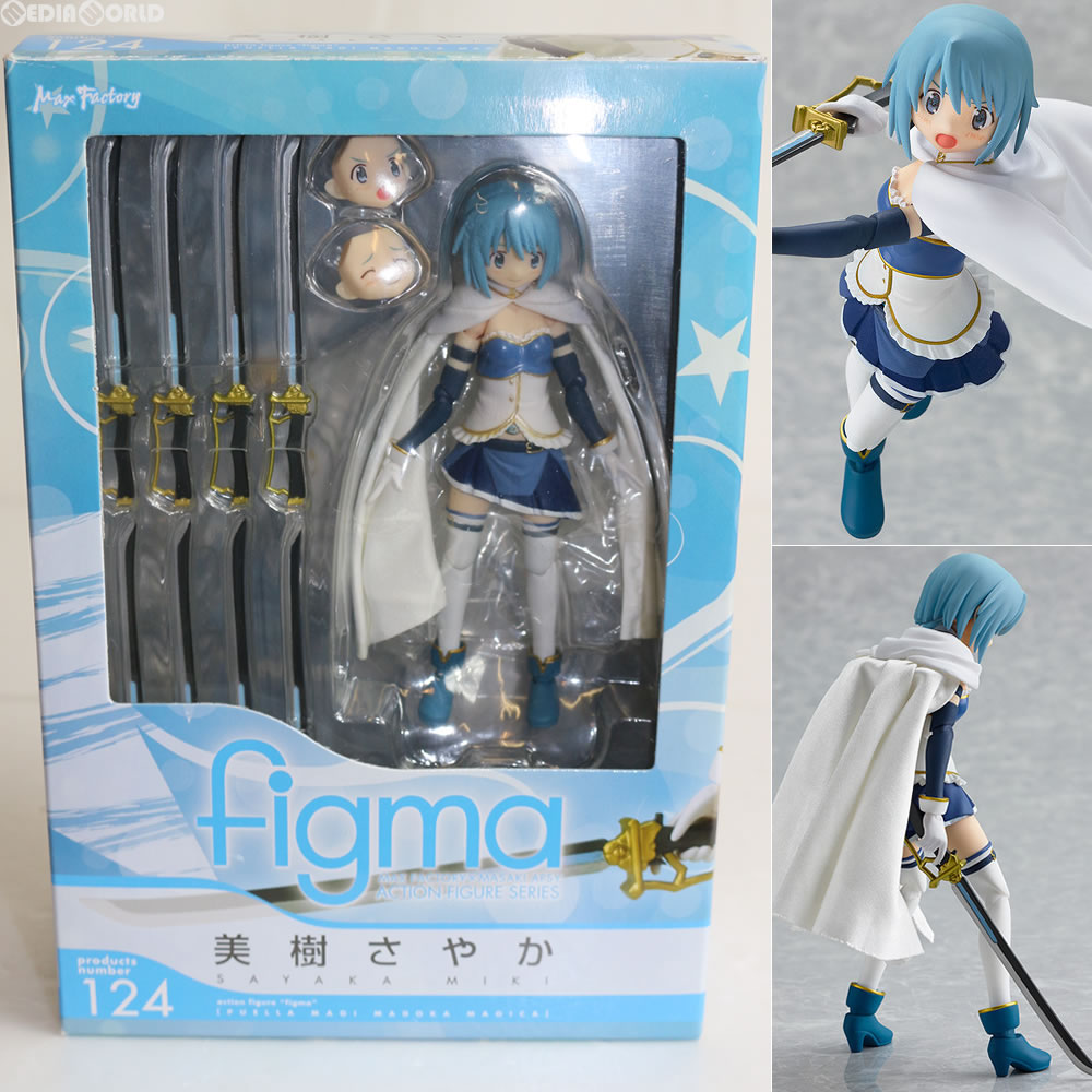 【中古即納】[FIG] figma(フィグマ) 124 美樹さやか(みきさやか) 魔法少女まどか☆マギカ 完成品 可動フィギュア マックスファクトリー(20121004)