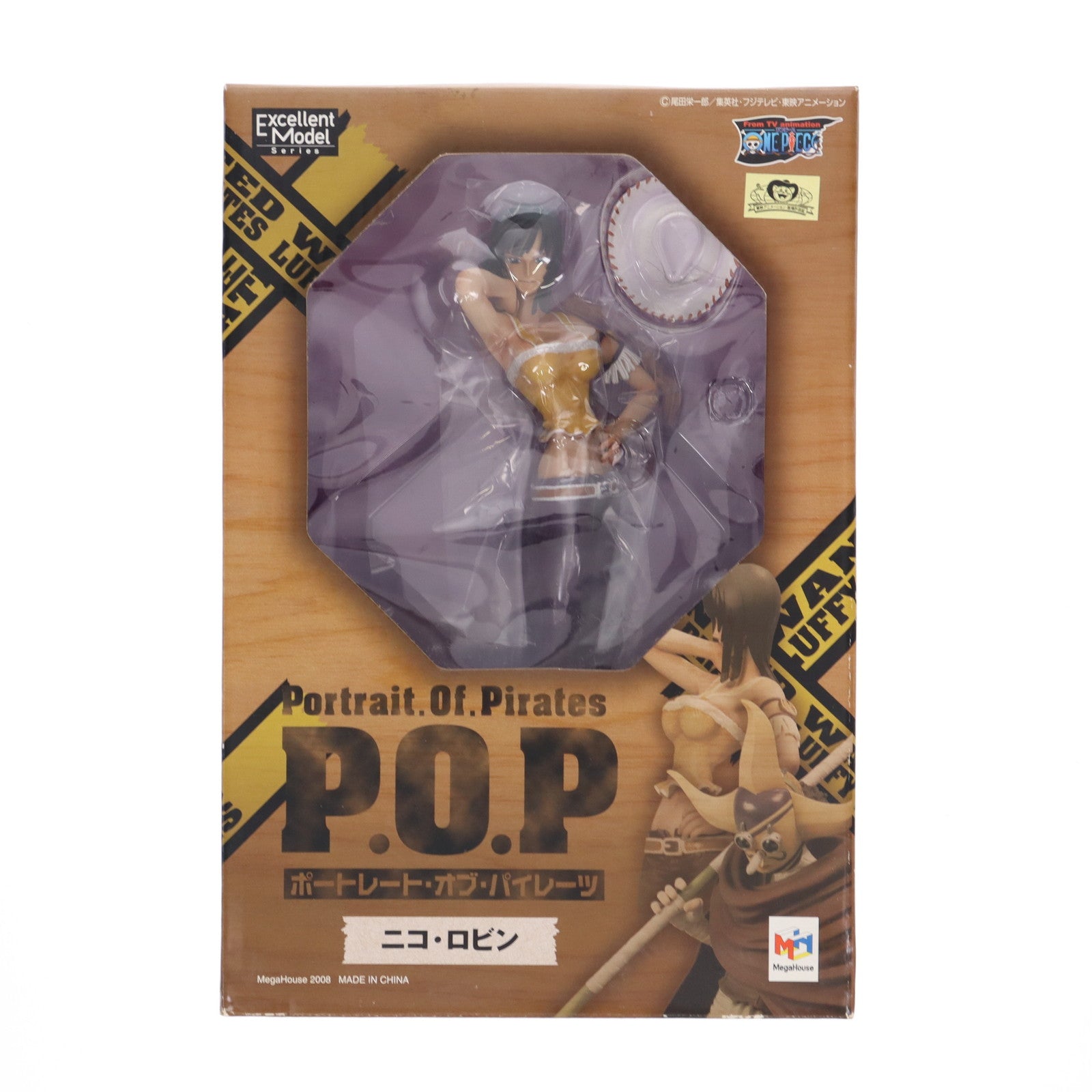 【中古即納】[FIG] Portrait.Of.Pirates P.O.P NEO-5 ニコ・ロビン ONE PIECE(ワンピース) 1/8 完成品 フィギュア メガハウス(20080720)