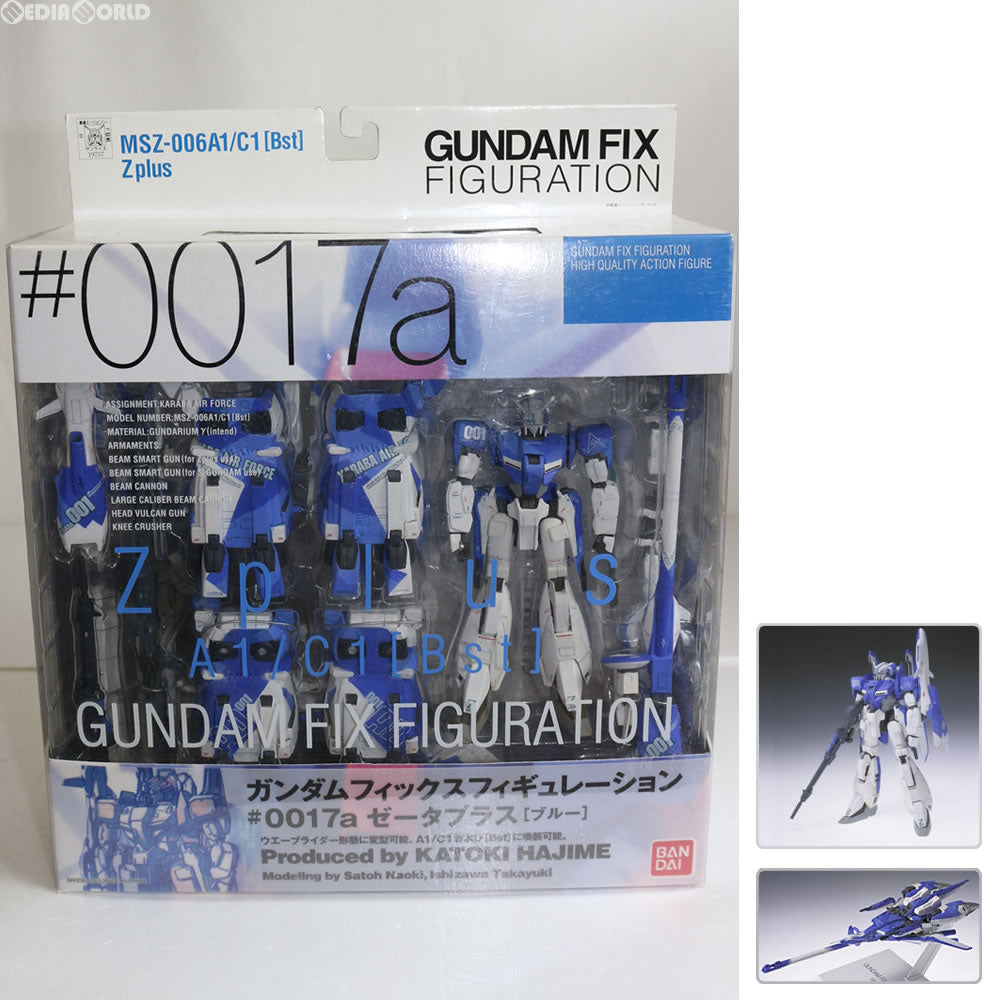 【中古即納】[FIG] GUNDAM FIX FIGURATION #0017-a Zplus(ゼータプラス) ブルー ガンダム・センチネル 完成品 可動フィギュア バンダイ(20030928)