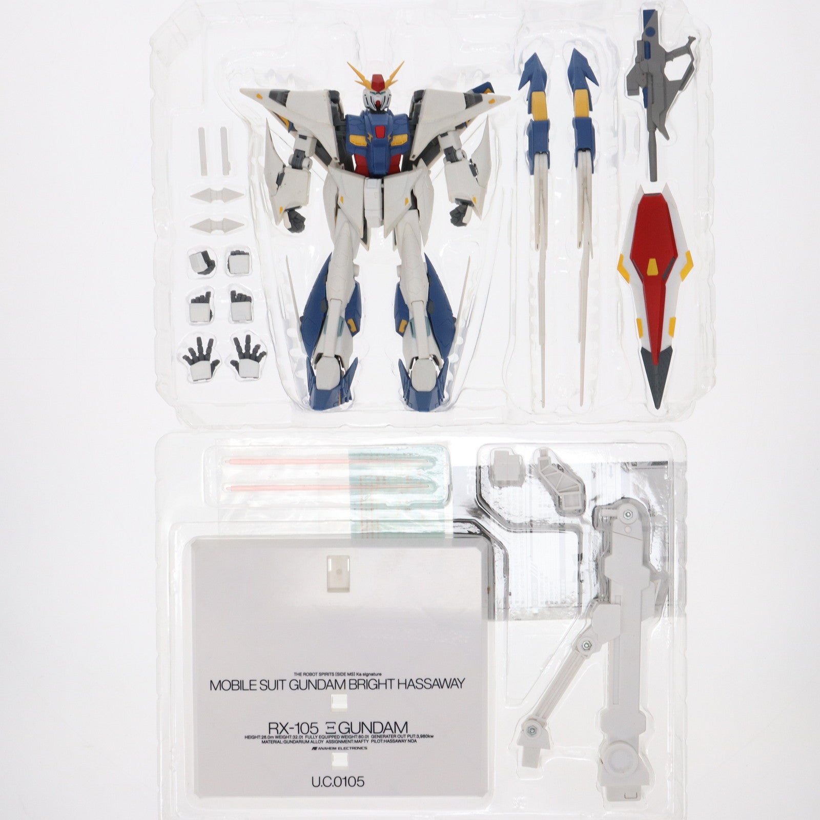 【中古即納】[FIG] 魂ウェブ商店限定 ROBOT魂(SIDE MS) Ξガンダム(クスィーガンダム) 機動戦士ガンダム 閃光のハサウェイ 完成品 可動フィギュア バンダイ(20130622)