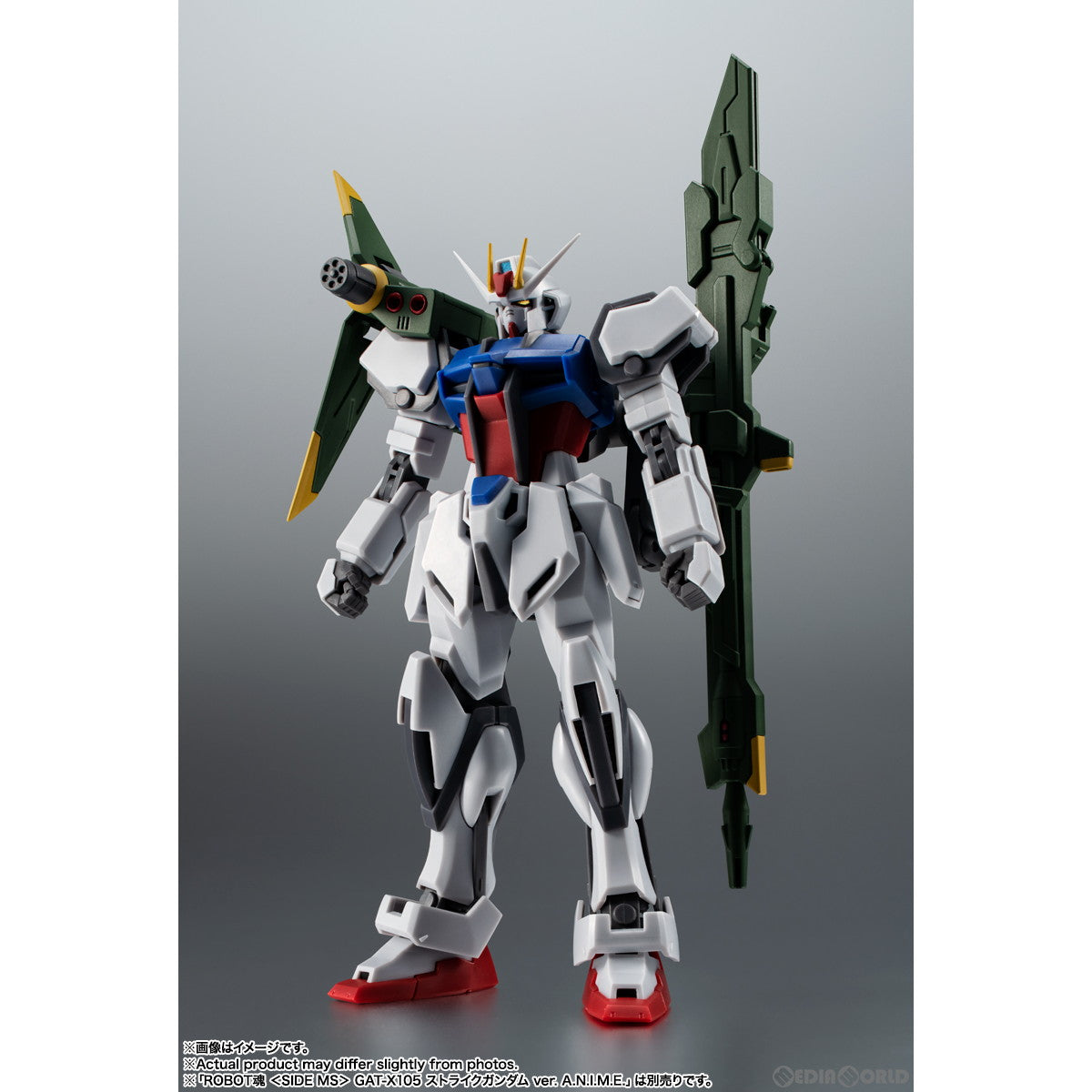 【中古即納】[FIG] ROBOT魂(SIDE MS) AQM/E-X03 ランチャーストライカー & エフェクトパーツセット ver. A.N.I.M.E. 機動戦士ガンダムSEED(シード) フィギュア用アクセサリ バンダイスピリッツ(20230428)