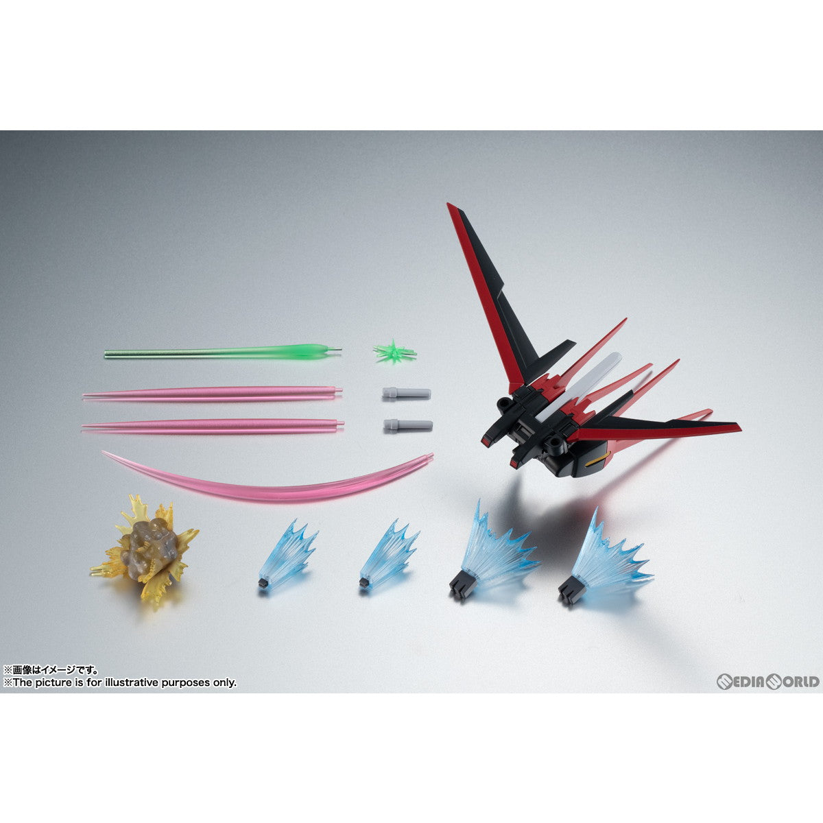 【中古即納】[FIG] ROBOT魂(SIDE MS) AQM/E-X01 エールストライカー&エフェクトパーツセット ver. A.N.I.M.E. 機動戦士ガンダムSEED(シード) フィギュア用アクセサリ バンダイスピリッツ(20230430)