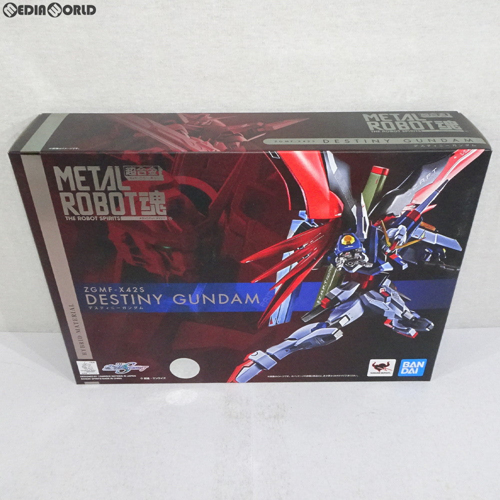 【中古即納】[FIG] METAL ROBOT魂(SIDE MS) デスティニーガンダム 機動戦士ガンダムSEED DESTINY(シード デスティニー) 完成品 可動フィギュア バンダイスピリッツ(20190525)