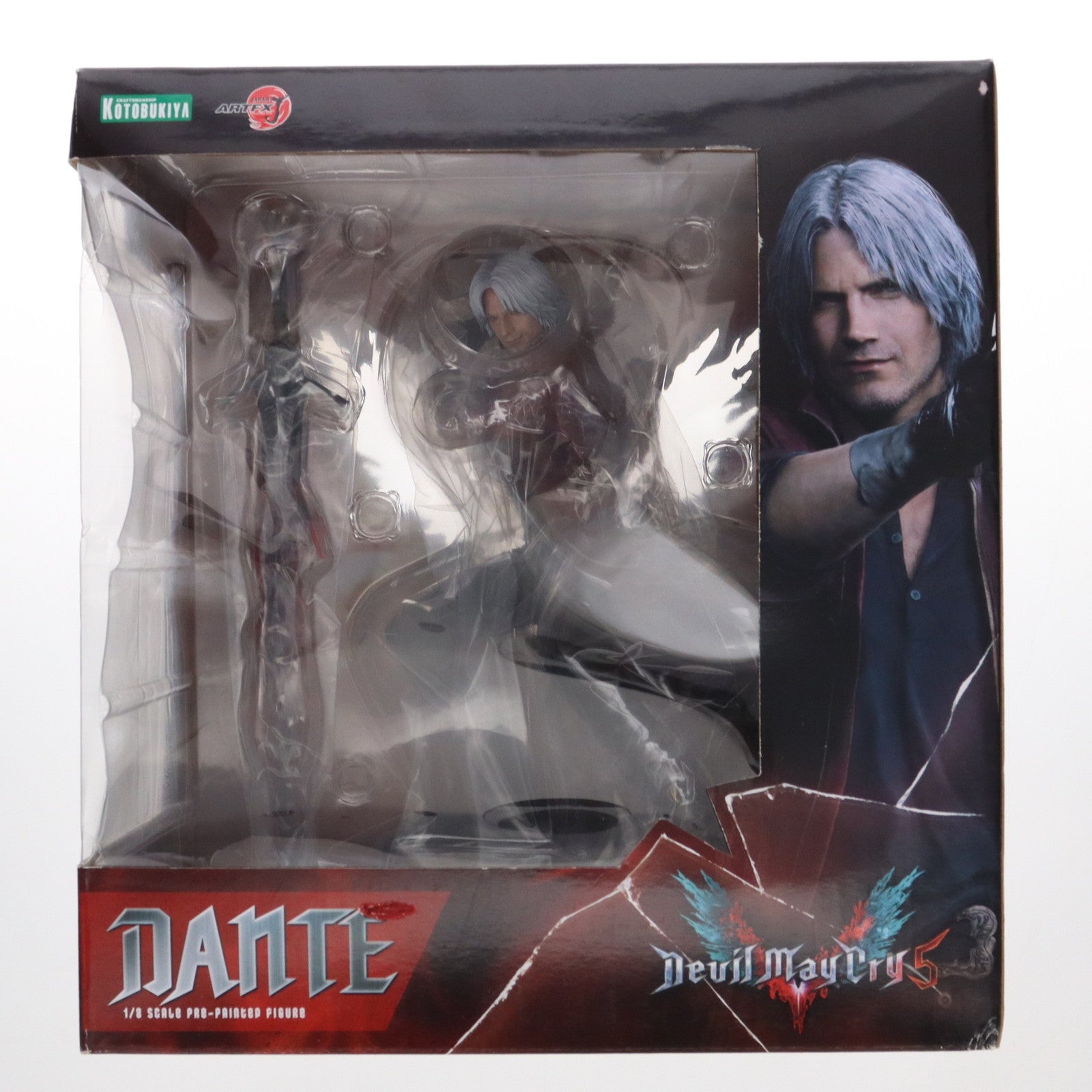 【中古即納】[FIG] ARTFX J ダンテ デビル メイ クライ 5 1/8 完成品 フィギュア(PP812) コトブキヤ(20190928)