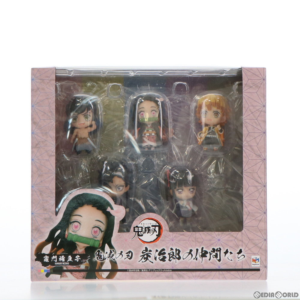 【中古即納】[FIG] メガトレショップ&プレミアムバンダイ限定特典付属 炭治郎の仲間たちマスコットセット 鬼滅の刃 完成品 フィギュア メガハウス(20211128)