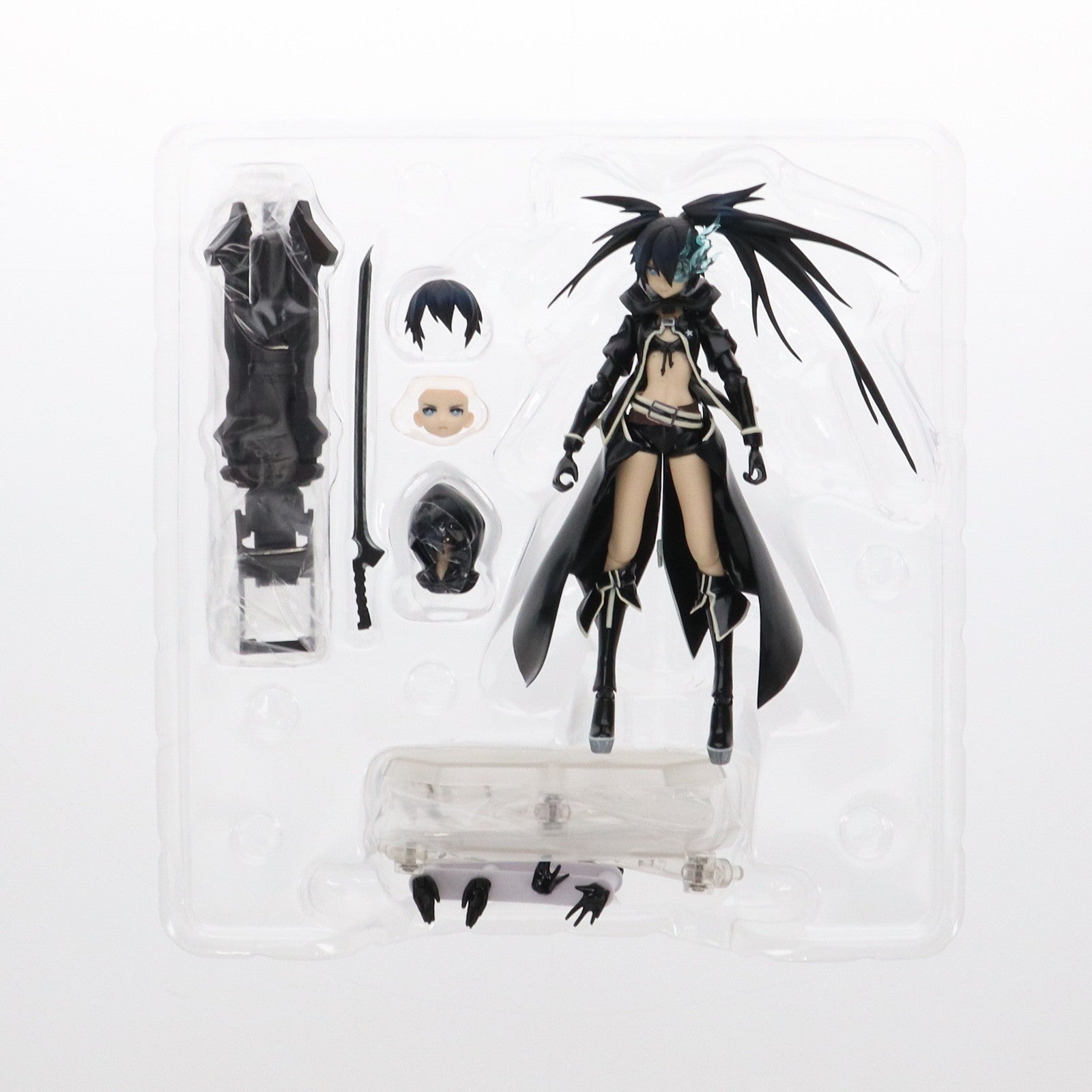 【中古即納】[FIG] figma(フィグマ) 140 ブラック★ロックシューター TV ANIMATION ver. TV ANIMATION BLACK ROCK SHOOTER 完成品 可動フィギュア マックスファクトリー(20120810)