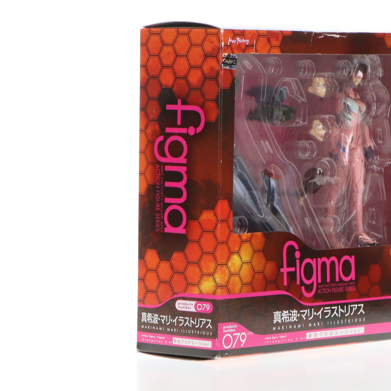 【中古即納】[FIG] figma(フィグマ) 079 真希波・マリ・イラストリアス 新型プラグスーツver. ヱヴァンゲリヲン新劇場版:破 完成品 可動フィギュア マックスファクトリー(20101130)