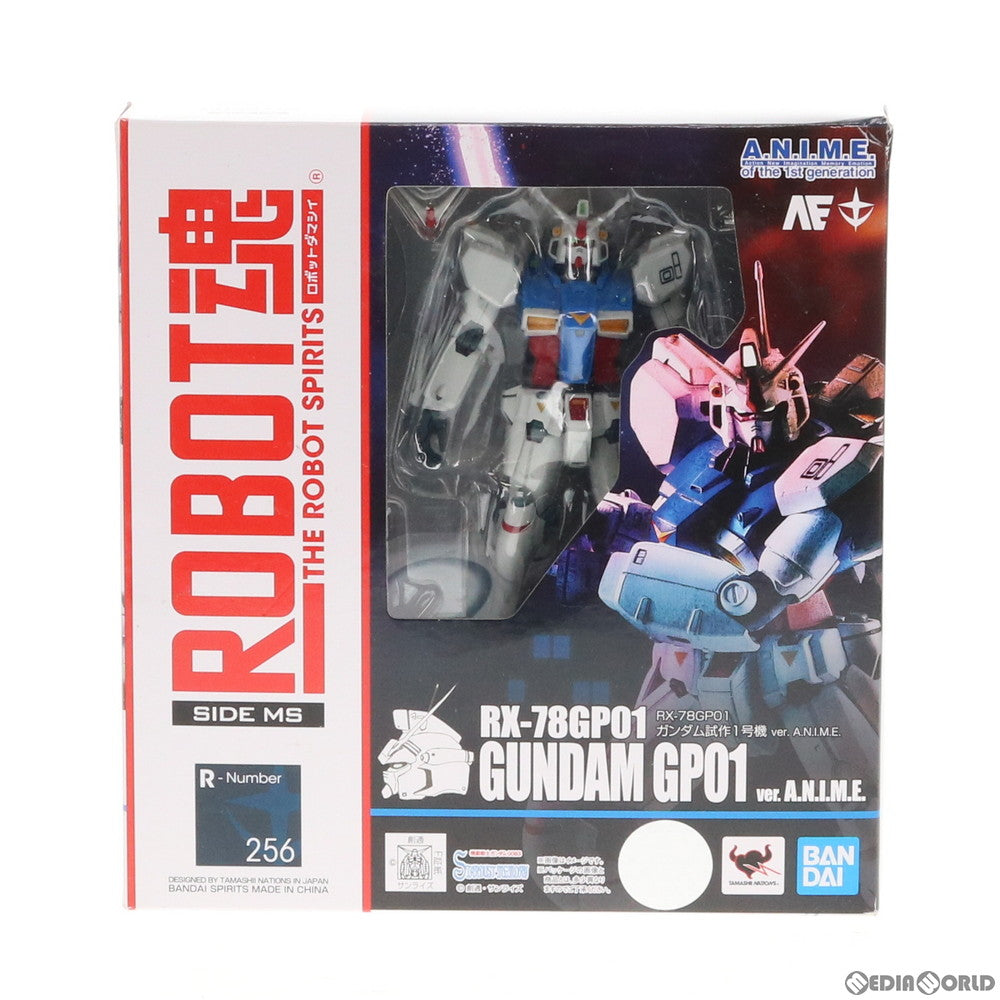 【中古即納】[FIG] ROBOT魂(SIDE MS) RX-78GP01 ガンダム試作1号機 ver. A.N.I.M.E. 機動戦士ガンダム0083 STARDUST MEMORY 完成品 可動フィギュア バンダイスピリッツ(20190720)