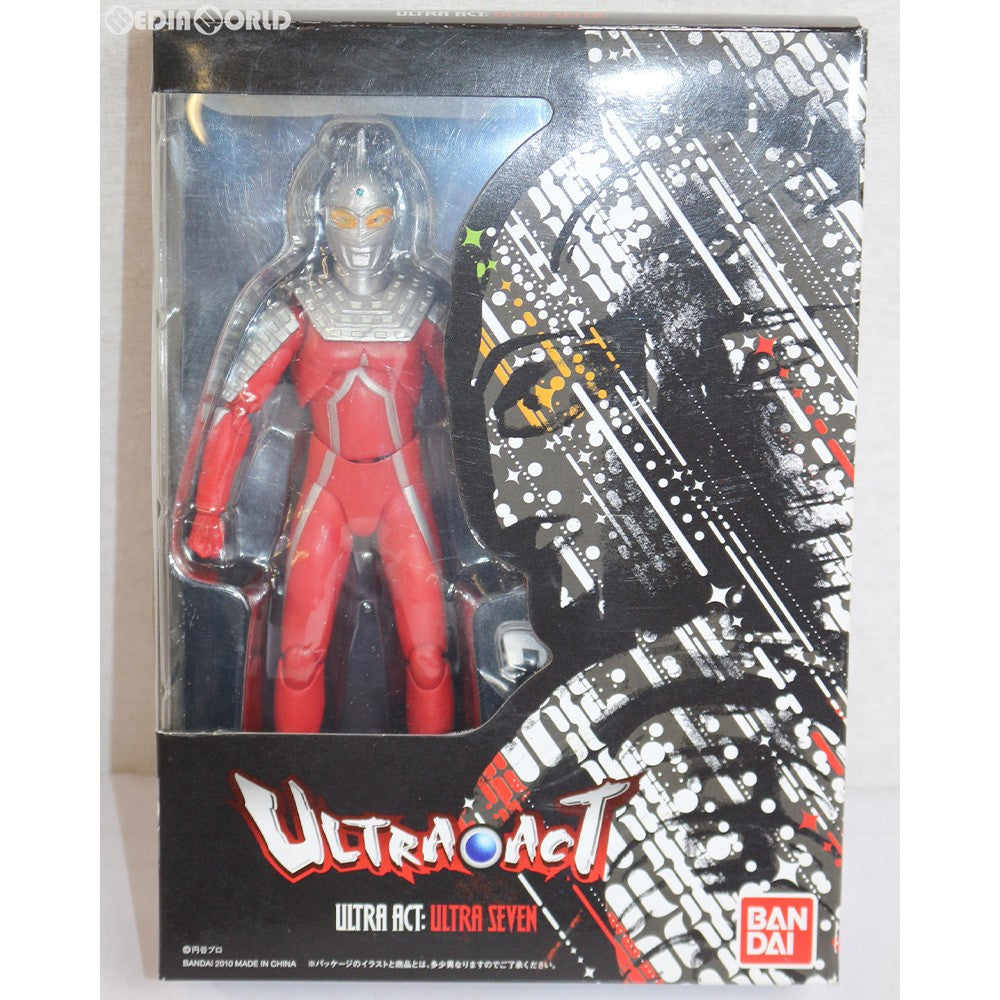 【中古即納】[FIG] ULTRA-ACT(ウルトラアクト) ウルトラセブン(2010年版) 完成品 可動フィギュア バンダイ(20101224)