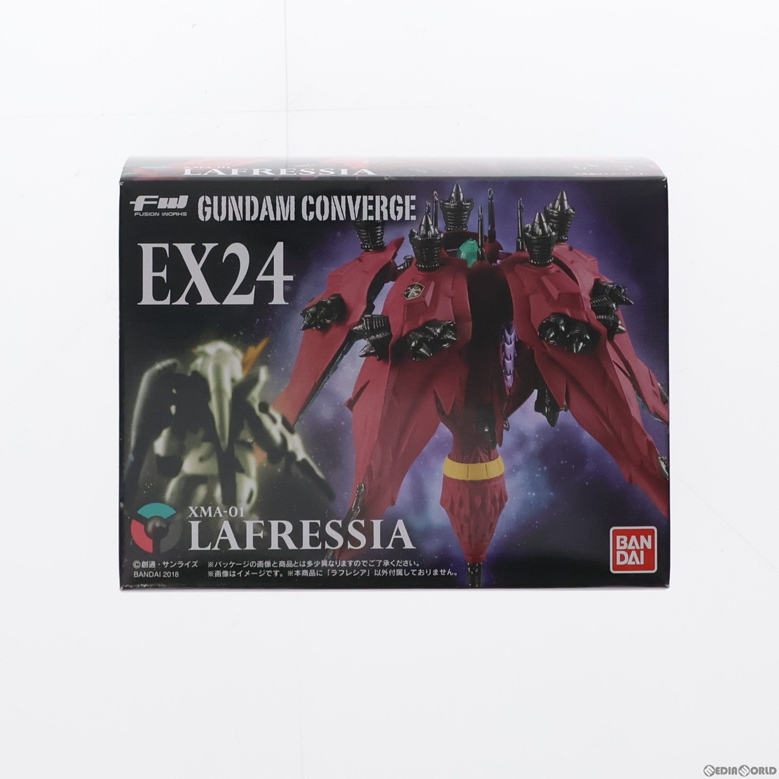 【中古即納】[FIG] (食玩) FW GUNDAM CONVERGE(ガンダムコンバージ) EX24 ラフレシア 機動戦士ガンダムF91 フィギュア バンダイ(20181119)