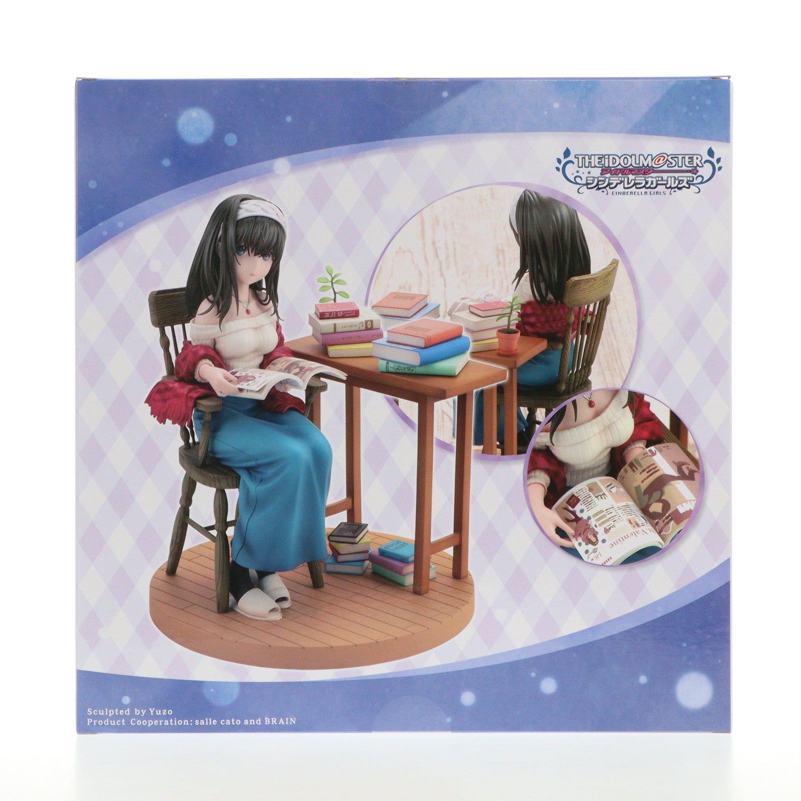 【中古即納】[FIG] コトブキヤショップ限定 鷺沢文香-off stage- Limited Edition(さぎさわふみか) アイドルマスター シンデレラガールズ 1/8 完成品 フィギュア(PV038) コトブキヤ(20240430)