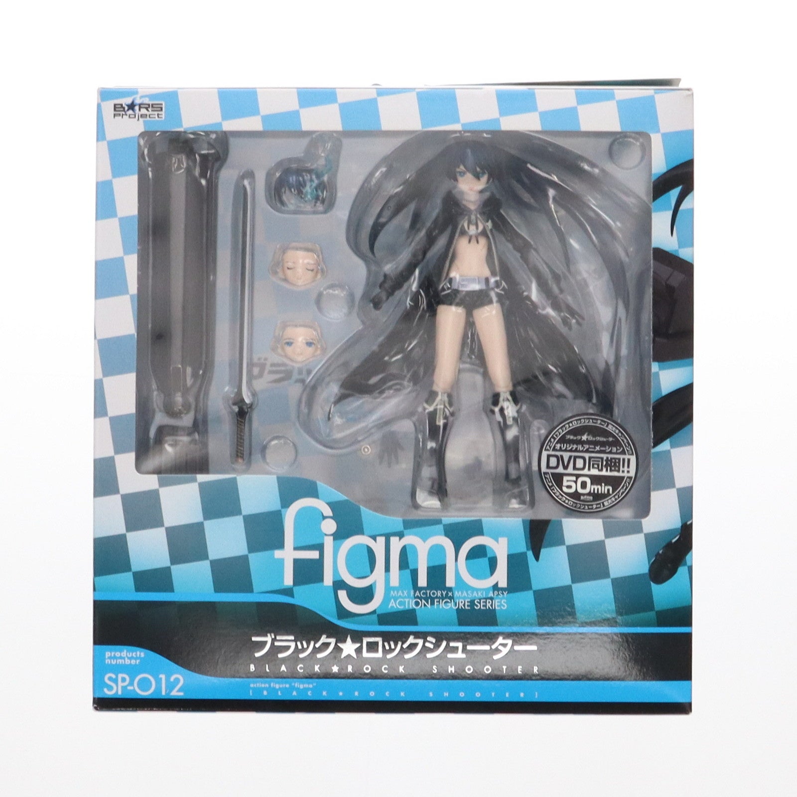 【中古即納】[FIG] figma(フィグマ) SP-012 ブラック★ロックシューター 完成品 可動フィギュア マックスファクトリー(20100826)