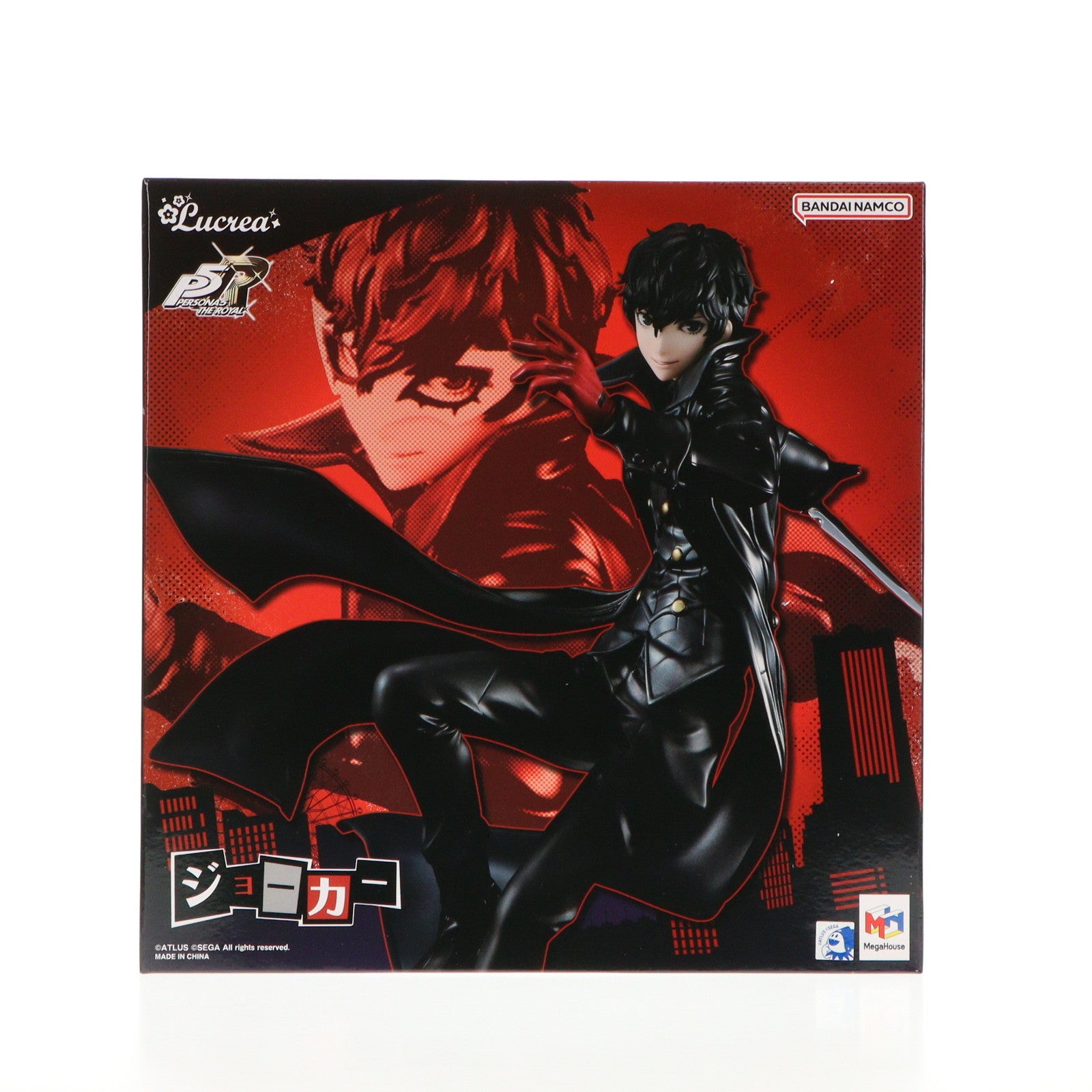 【中古即納】[FIG] アトラスDショップ限定特典付属 Lucrea(ルクリア) ジョーカー ペルソナ5 ザ・ロイヤル 完成品 フィギュア プレミアムバンダイ&アトラスDショップ&あみあみ限定 メガハウス(20220831)