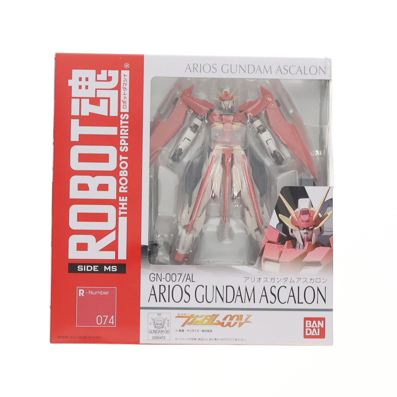 【中古即納】[FIG] ROBOT魂(SIDE MS) アリオスガンダム アスカロン 機動戦士ガンダム00(ダブルオー) 完成品 可動フィギュア バンダイ(20100924)