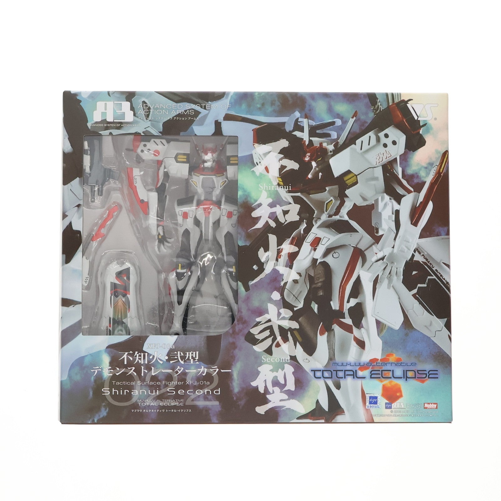 【中古即納】[FIG] A3メカアクションシリーズ No.022 XFJ-01a 不知火・弐型 デモンストレーターカラー マブラヴ オルタネイティヴ トータル・イクリプス 完成品 可動フィギュア ボークスショップ&ホビー天国ウェブ限定 ボークス(20090829)