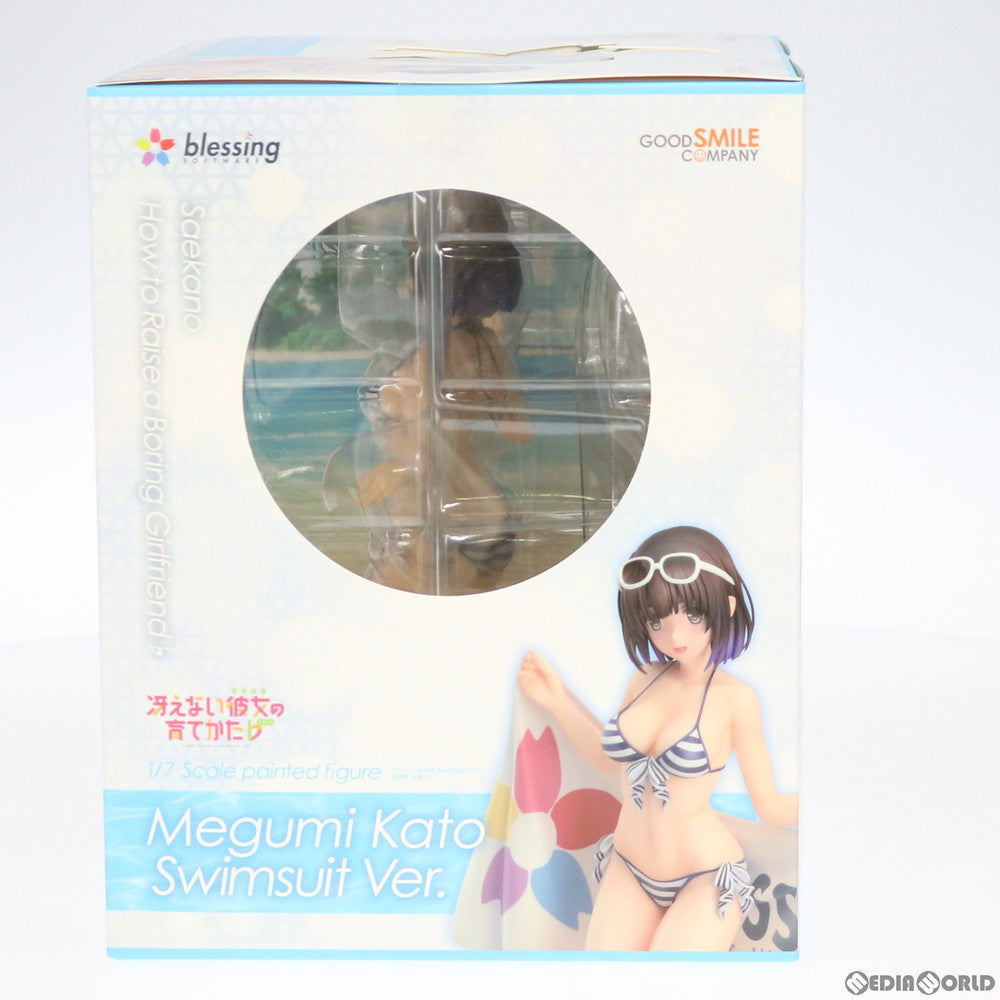 【中古即納】[FIG] ポストカード無し 加藤恵(かとうめぐみ) 水着Ver. 冴えない彼女の育てかた♭ 1/7 完成品 フィギュア グッドスマイルカンパニー(20180922)