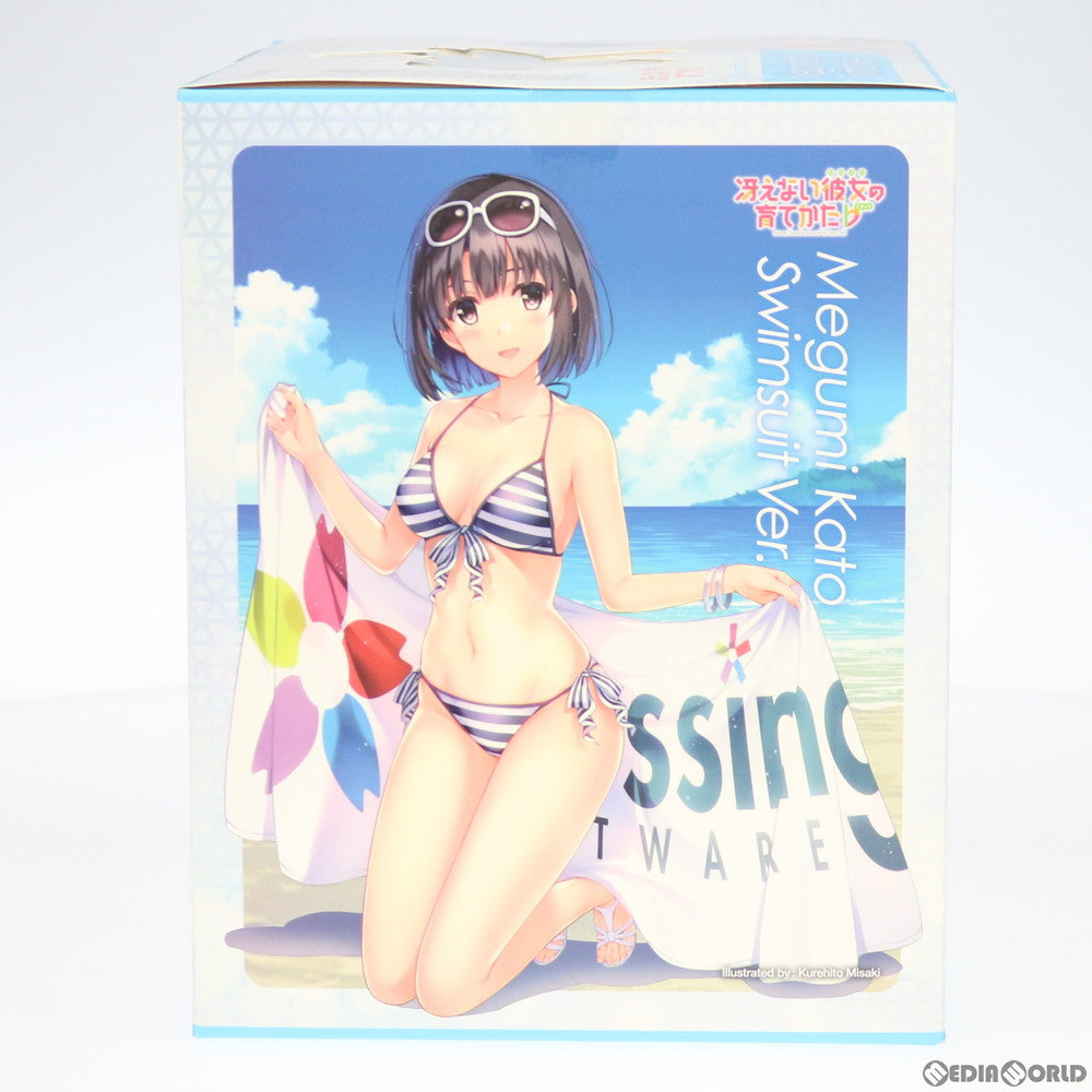 【中古即納】[FIG] ポストカード無し 加藤恵(かとうめぐみ) 水着Ver. 冴えない彼女の育てかた♭ 1/7 完成品 フィギュア グッドスマイルカンパニー(20180922)