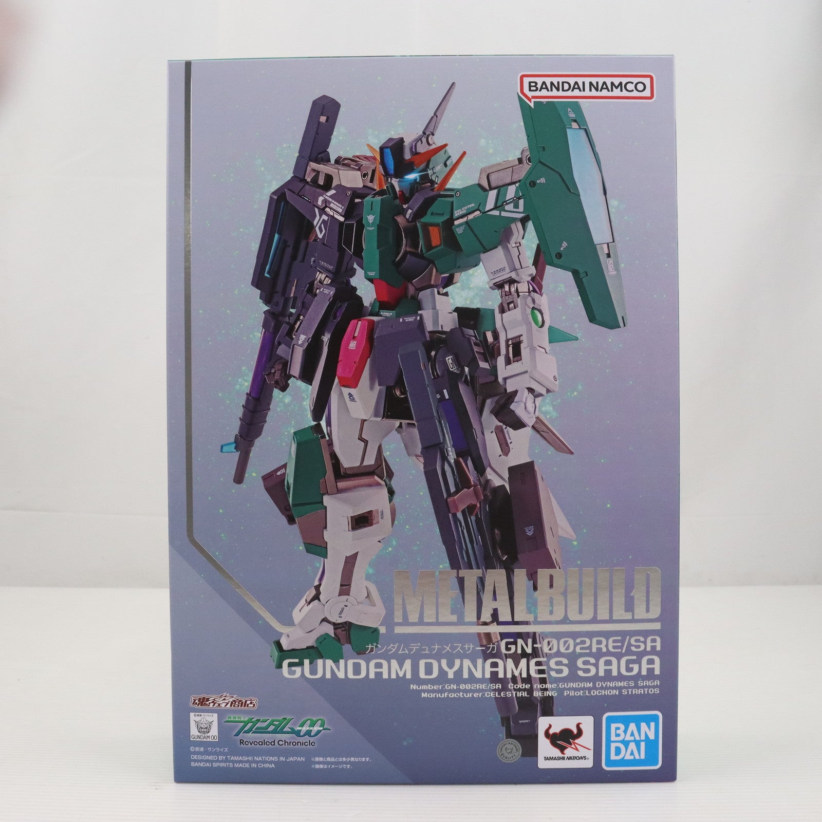 【中古即納】[FIG] METAL BUILD ガンダムデュナメスサーガ 機動戦士ガンダム00(ダブルオー) Revealed Chronicle 完成品 可動フィギュア バンダイ(2024/09/31)