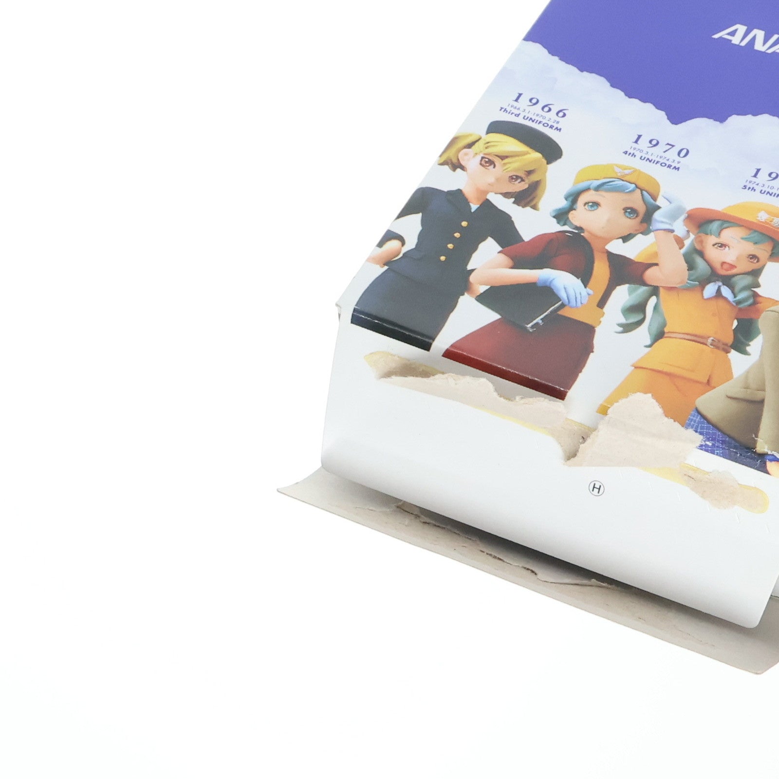 【中古即納】[FIG] (単品)(食玩) 2005 9th Uniform(スカーフ青) ANA UNIFORM COLLECTION(ANAユニフォームコレクション) フィギュア 海洋堂(20050501)