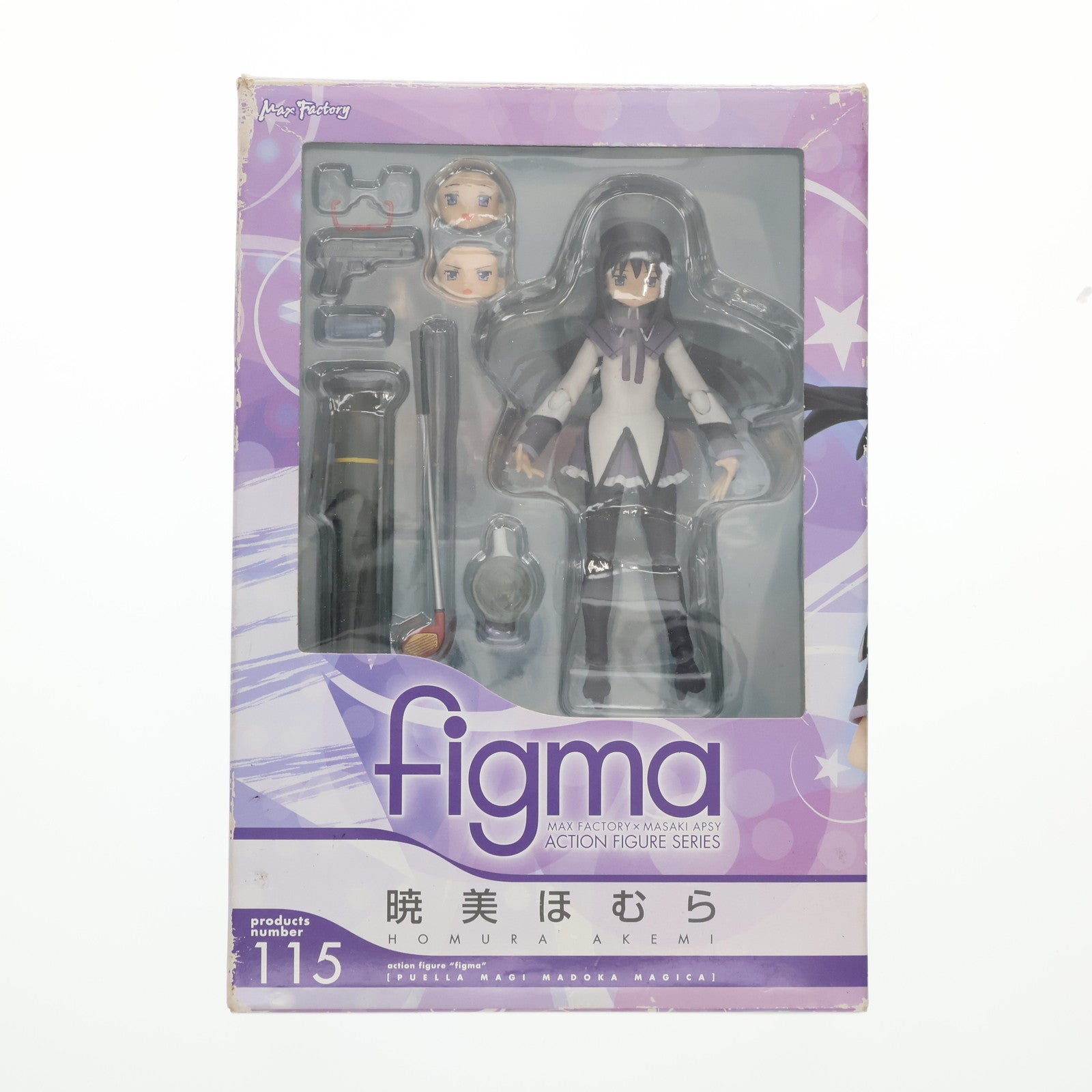 【中古即納】[FIG] figma(フィグマ) 115 暁美ほむら(あけみほむら) 魔法少女まどか☆マギカ 完成品 可動フィギュア マックスファクトリー(20111130)