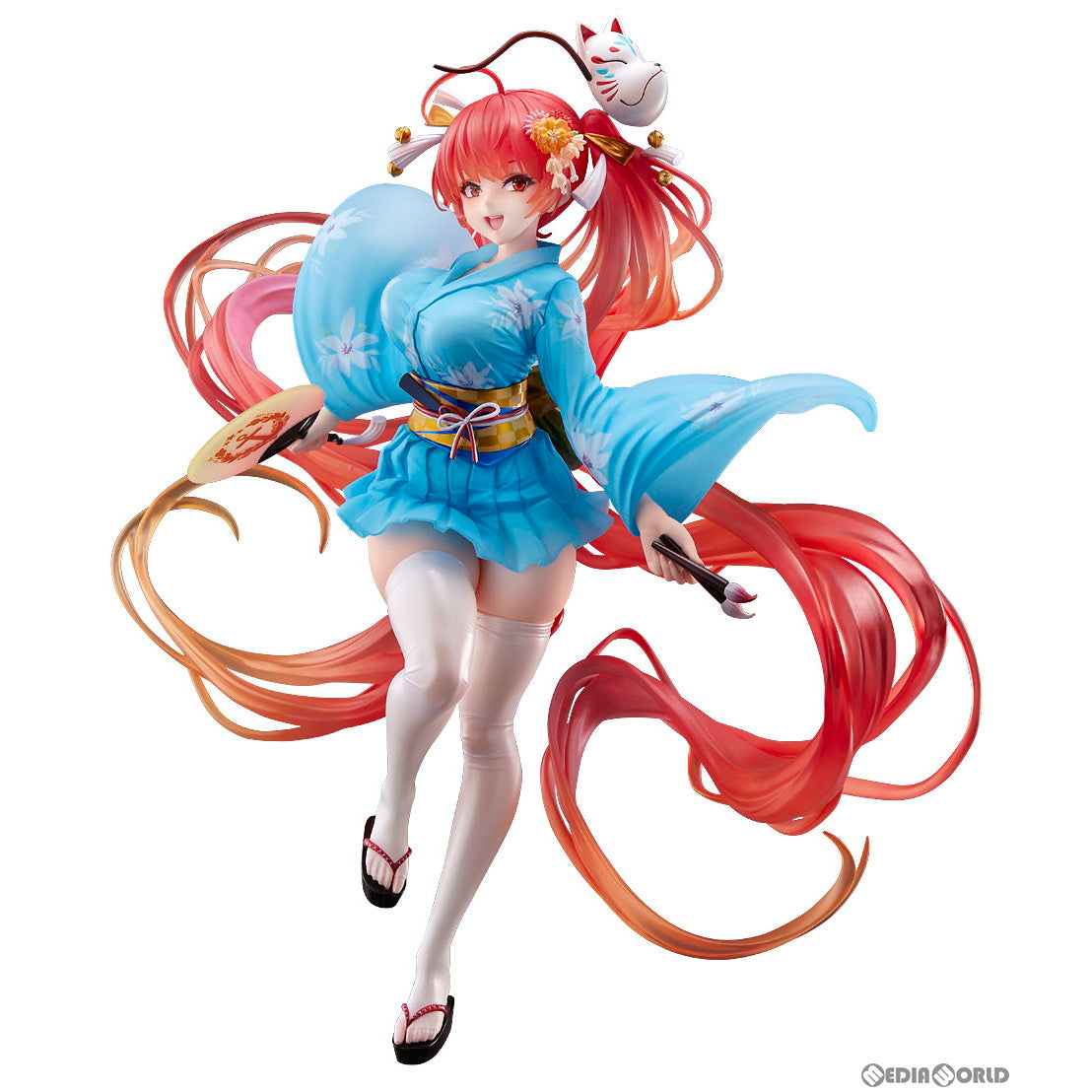 【中古即納】[FIG] ドリームテック ホノルル【二人のお祭り】 アズールレーン 1/7 完成品 フィギュア(DT-169) ウェーブ(WAVE)(20230528)